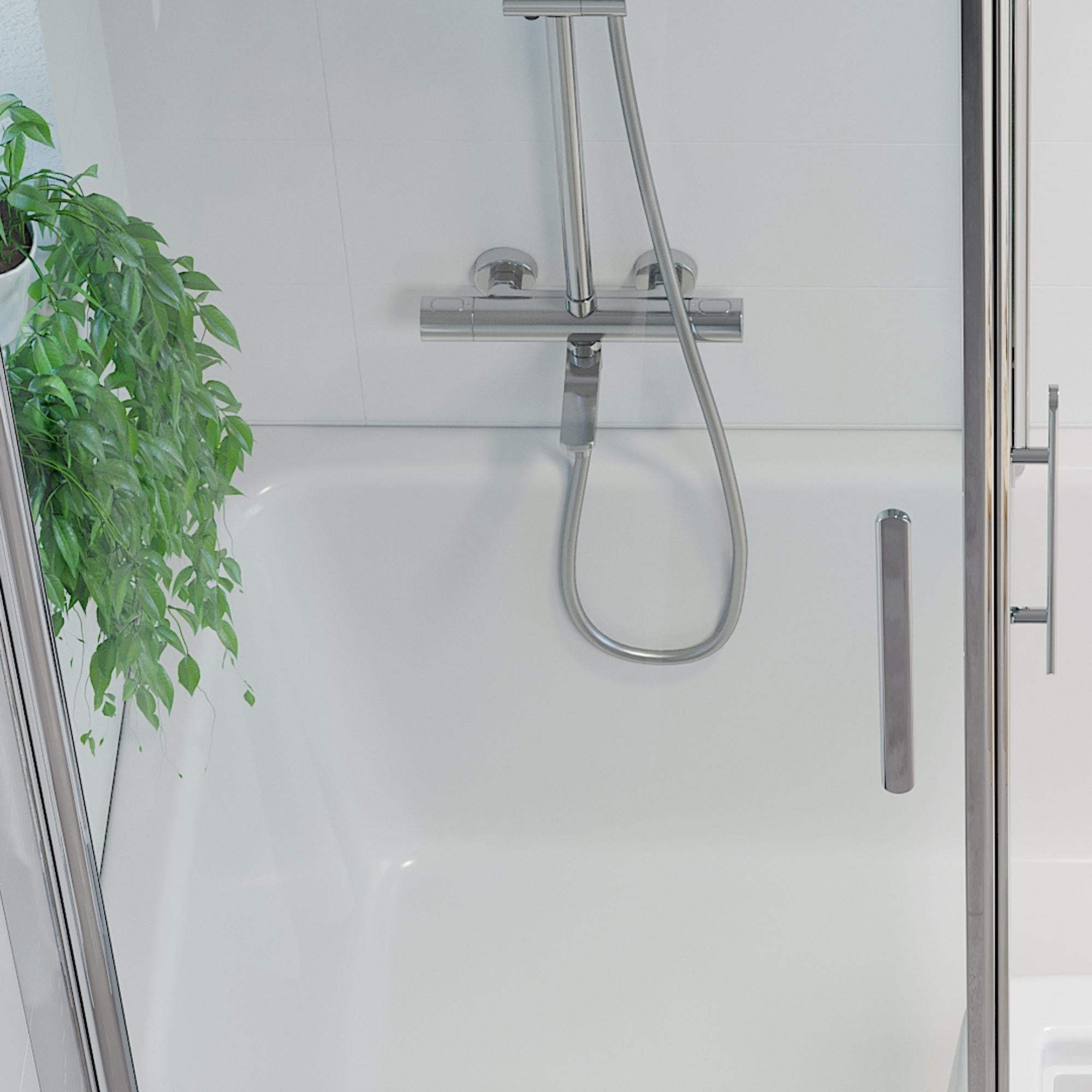 Dragør, Shower Tube Set, Chrome - 16 cm - MASTERSTORE - 8595677101638 - Shower Tube Set - 31 - 160 - 11 - 60 - 00 - 8595677101638