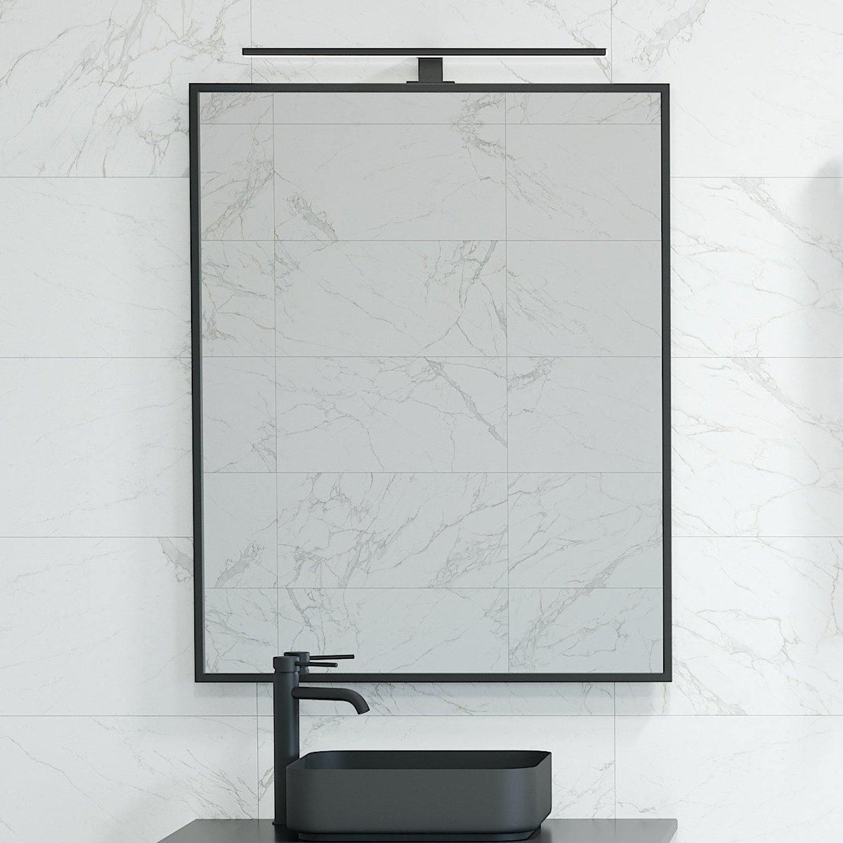 Borgsted, Mirror, Black Mat - 120 cm - MASTERSTORE - 8595677103014 - Mirror - 01 - 120 - 05 - 02 - 00 - 8595677103014