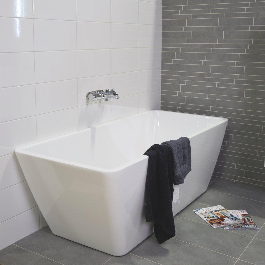 Marstal, Bathtub, Grey Mat - 170 cm - MASTERSTORE - 8595677116526 - Bathtub - 11-170-61-03-00 - 8595677116526