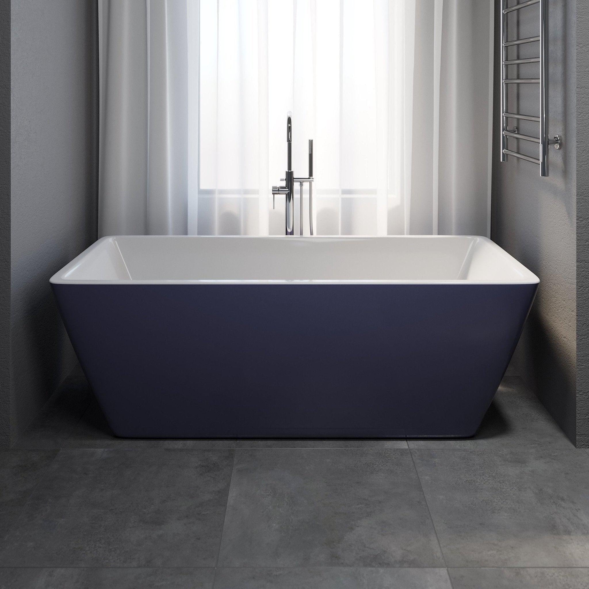 Marstal, Bathtub, Grey Mat - 170 cm - MASTERSTORE - 8595677116526 - Bathtub - 11 - 170 - 61 - 03 - 00 - 8595677116526