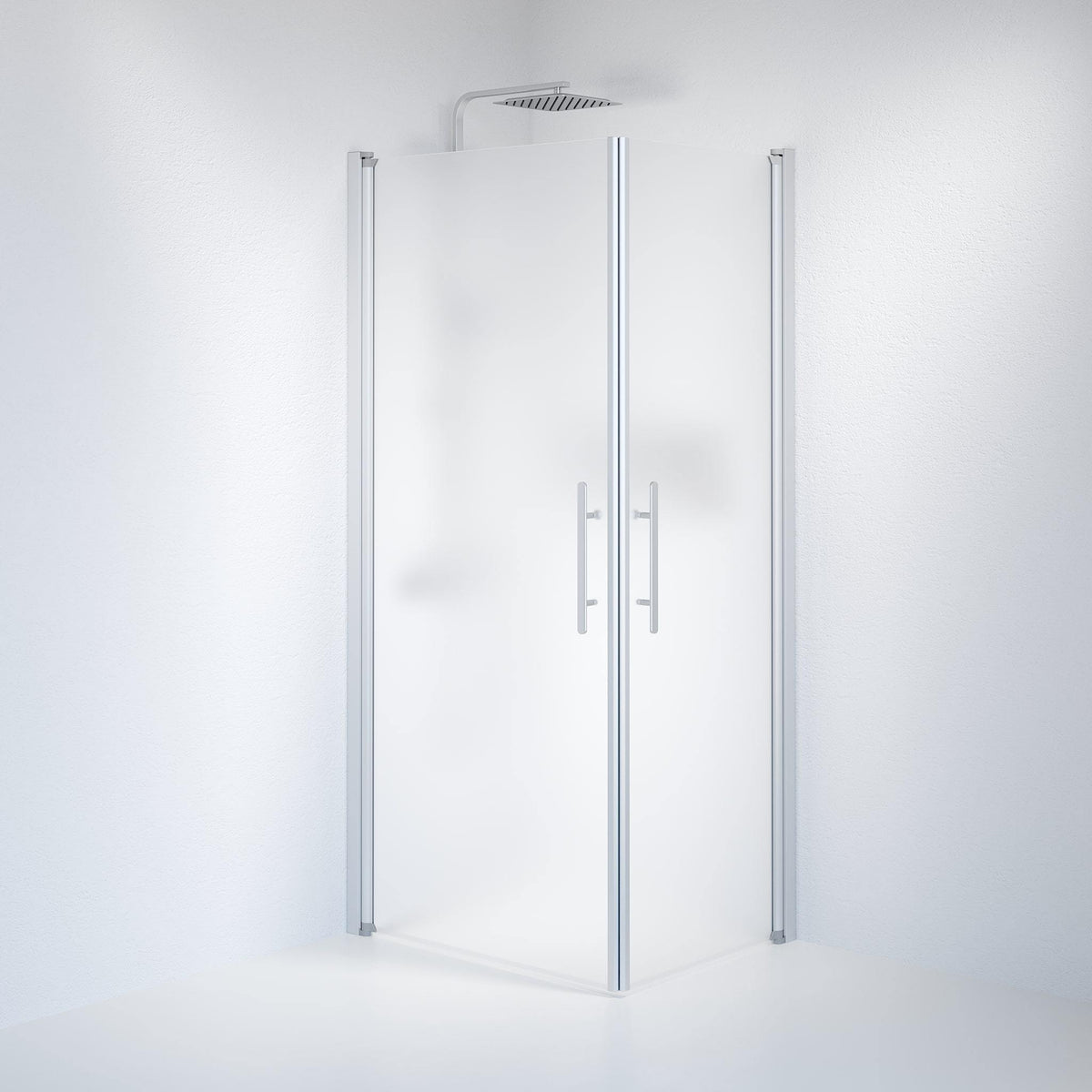 Square - Frosted, Shower Enclosure Set - Code, Matt/Satin - 70 cm - MASTERSTORE - 8595677120295 - Shower Enclosure Set - Code - 36 - 701 - 67 - 55 - 00 - 8595677120295