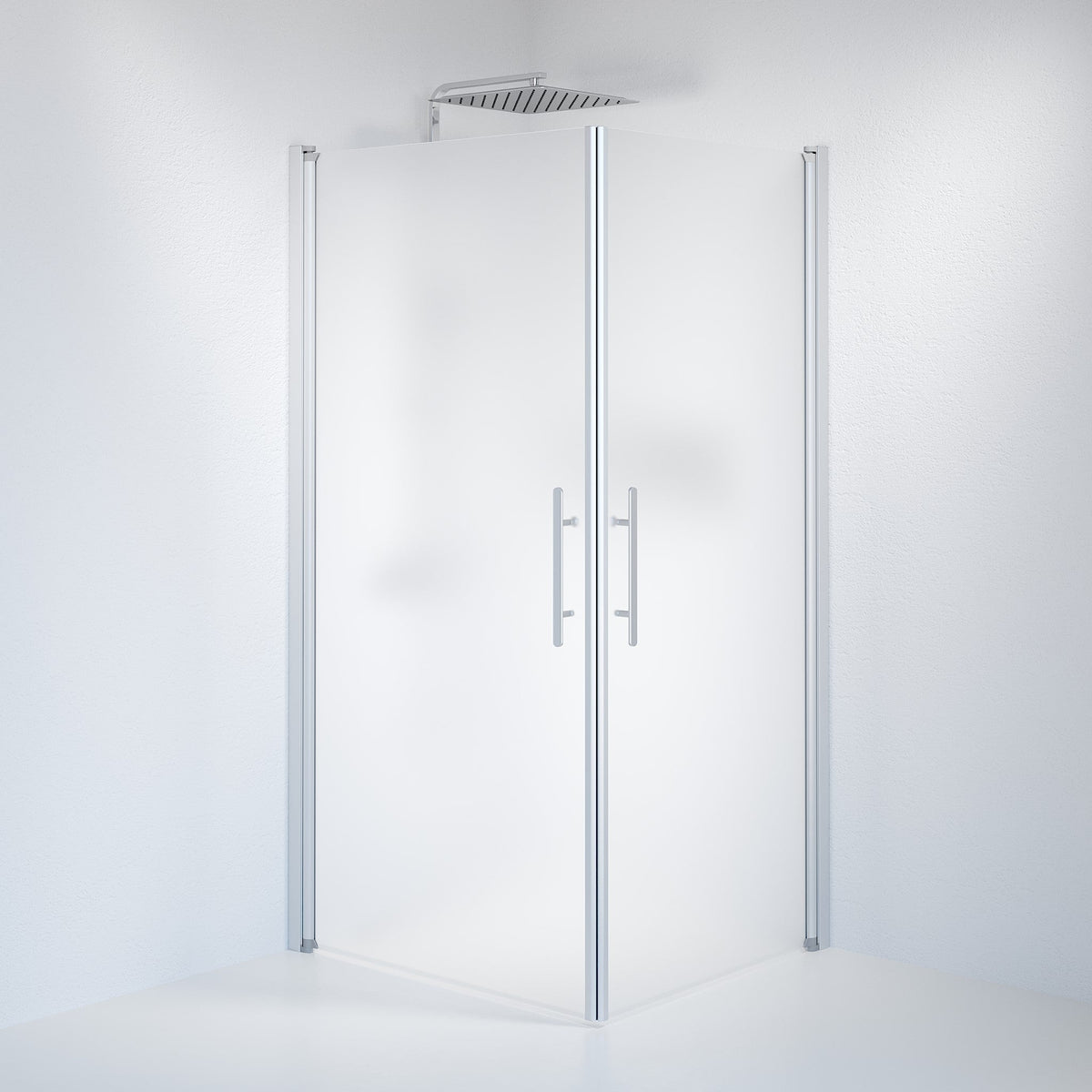 Square - Frosted, Shower Enclosure Set - Code, Matt/Satin - 70 cm - MASTERSTORE - 8595677120295 - Shower Enclosure Set - Code - 36 - 701 - 67 - 55 - 00 - 8595677120295