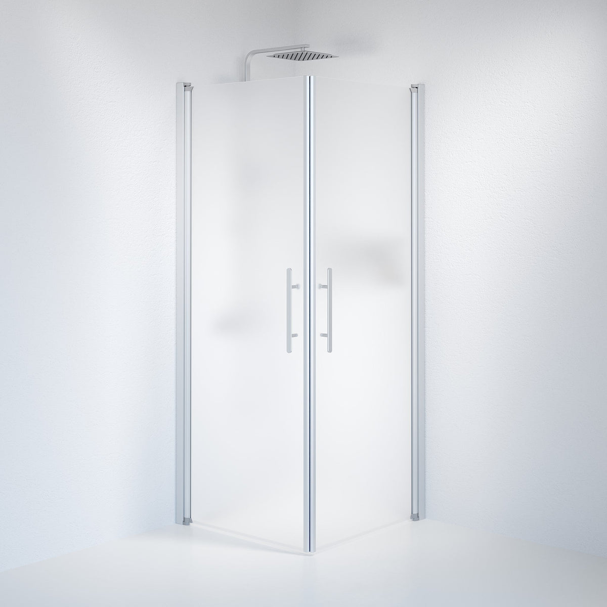 Square - Frosted, Shower Enclosure Set - Code, Matt/Satin - 70 cm - MASTERSTORE - 8595677120295 - Shower Enclosure Set - Code - 36 - 701 - 67 - 55 - 00 - 8595677120295