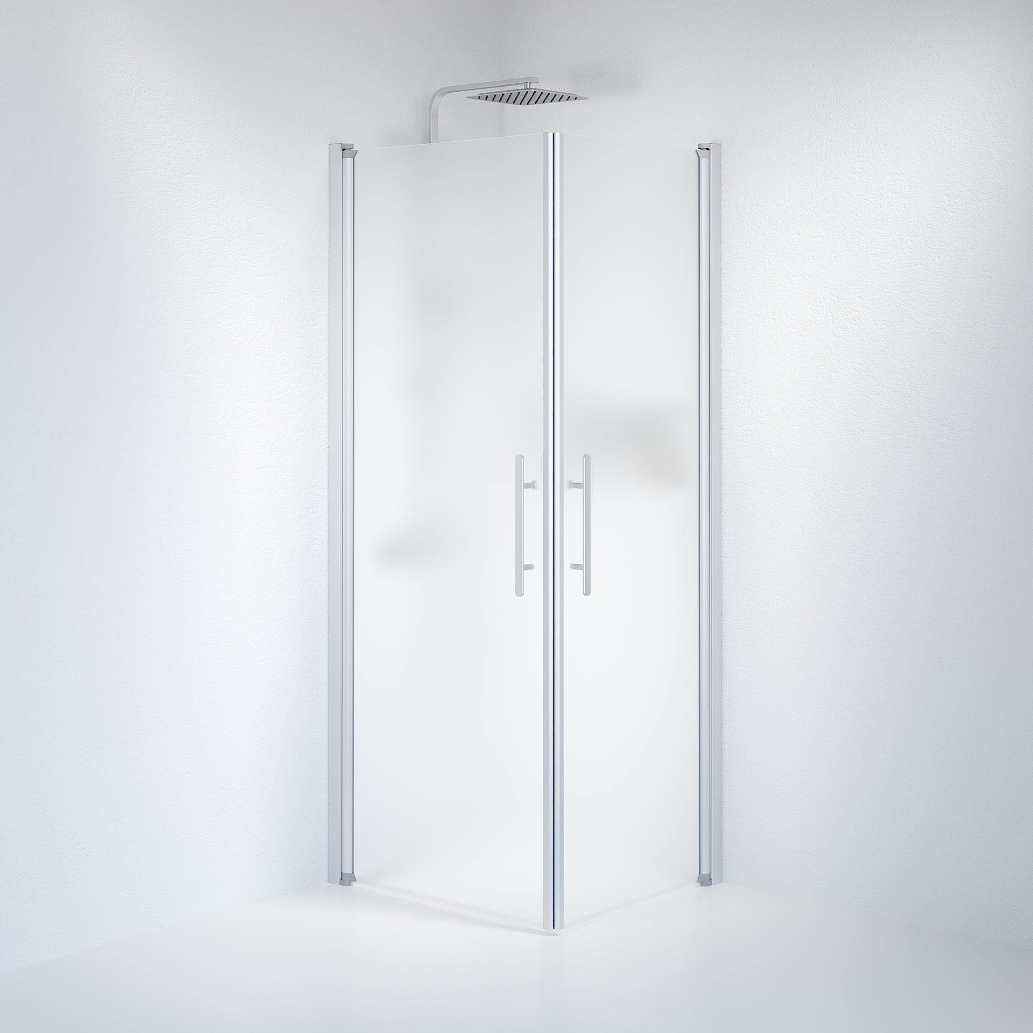 Square - Frosted, Shower Enclosure Set - Code, Matt/Satin - 70 cm - MASTERSTORE - 8595677120554 - Shower Enclosure Set - Code - 36 - 709 - 67 - 55 - 00 - 8595677120554