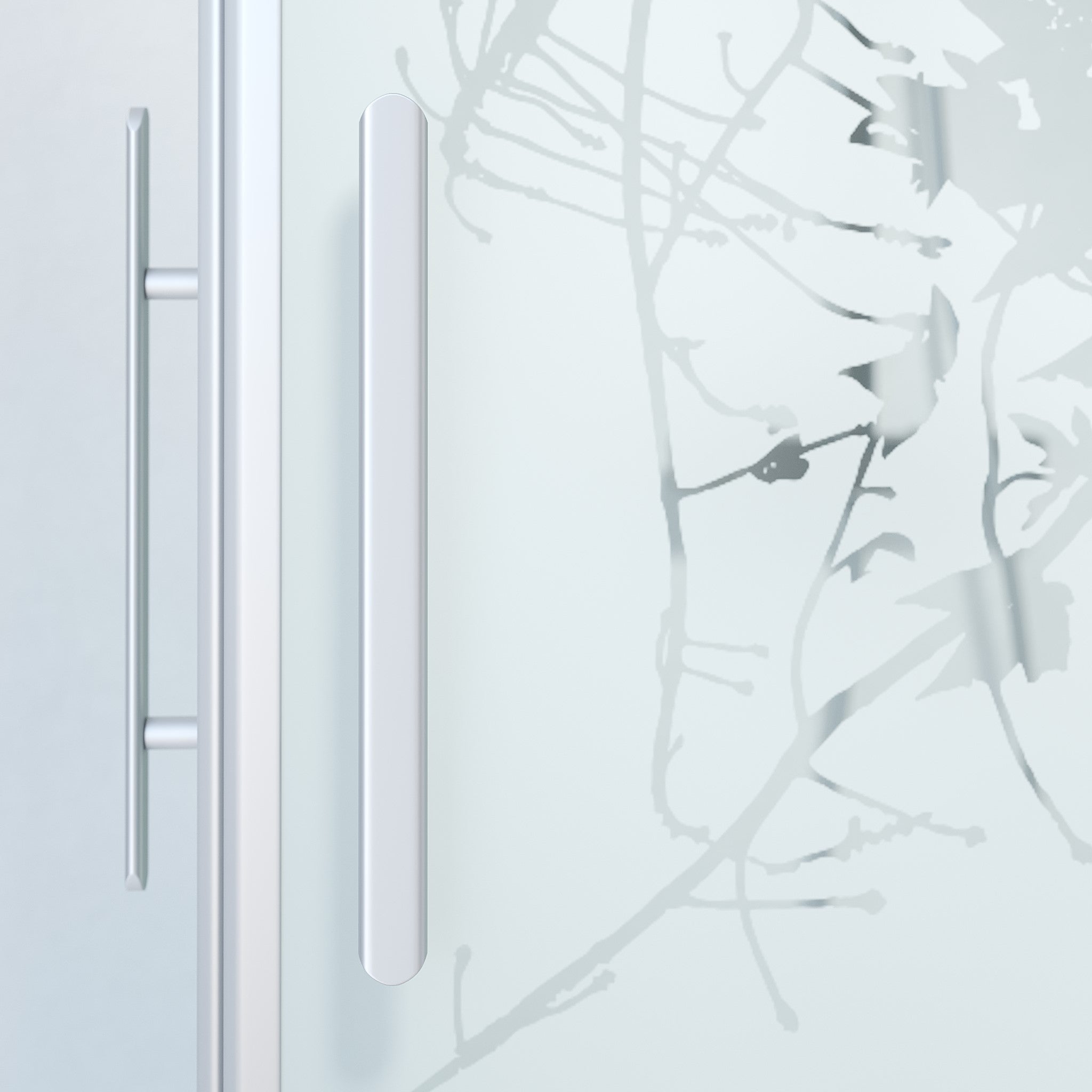 Duschhörna fyrkantig 80x80x198 cm - 6 mm frostad dekor nanoglas - borstad aluminiumprofil - Vänern - Duschhörn - Square - Decor, Shower Enclosure Set - Code, Decor/Satin - 80 cm - MASTERSTORE - 8595677120806 - Shower Enclosure Set - Code - 36 - 808 - 67 - 54 - 00 - 8595677120806 -