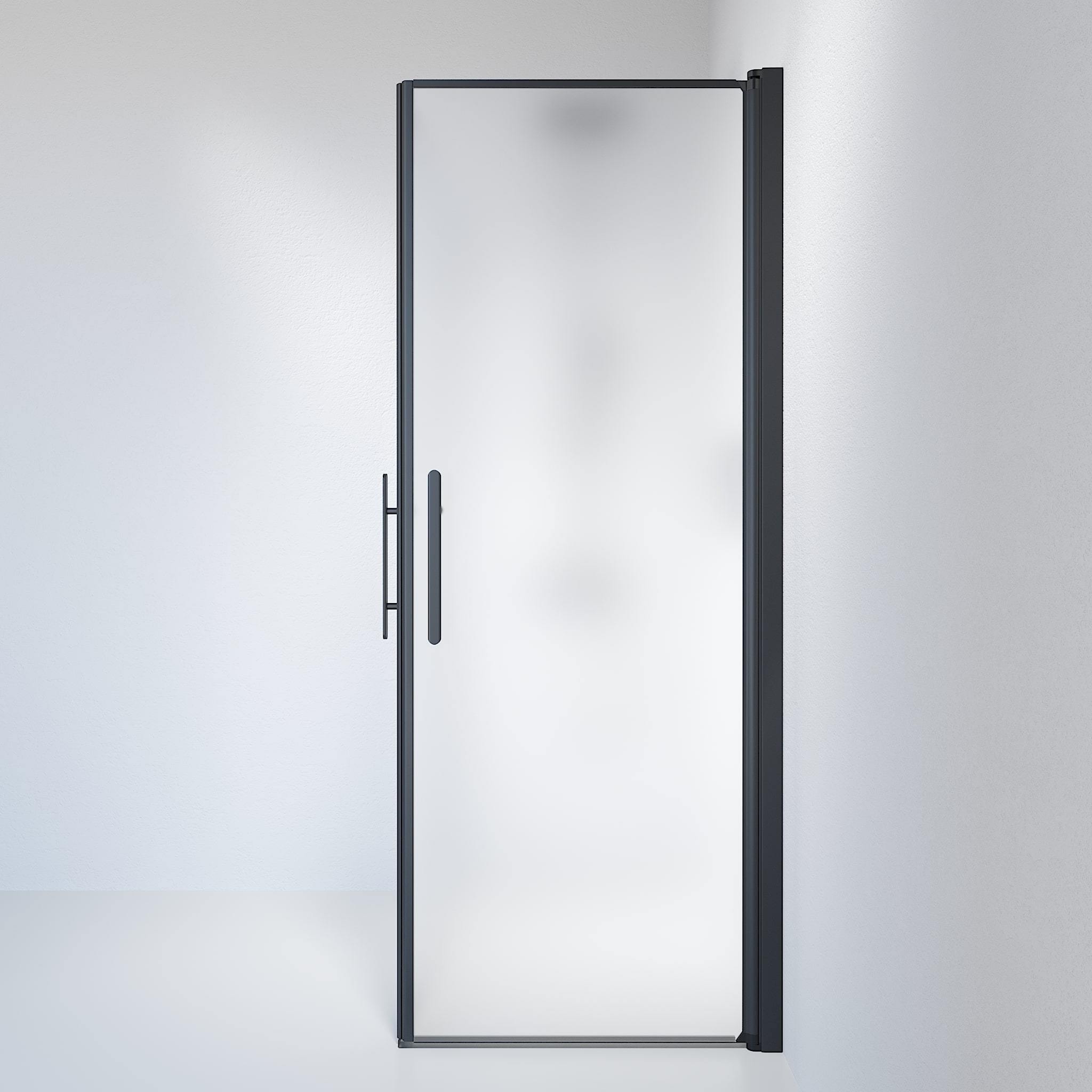 Square - Frosted, Shower Enclosure Set - Code, Matt/Black - 90 cm - MASTERSTORE - 8595677120981 - Shower Enclosure Set - Code - 36 - 909 - 02 - 55 - 00 - 8595677120981