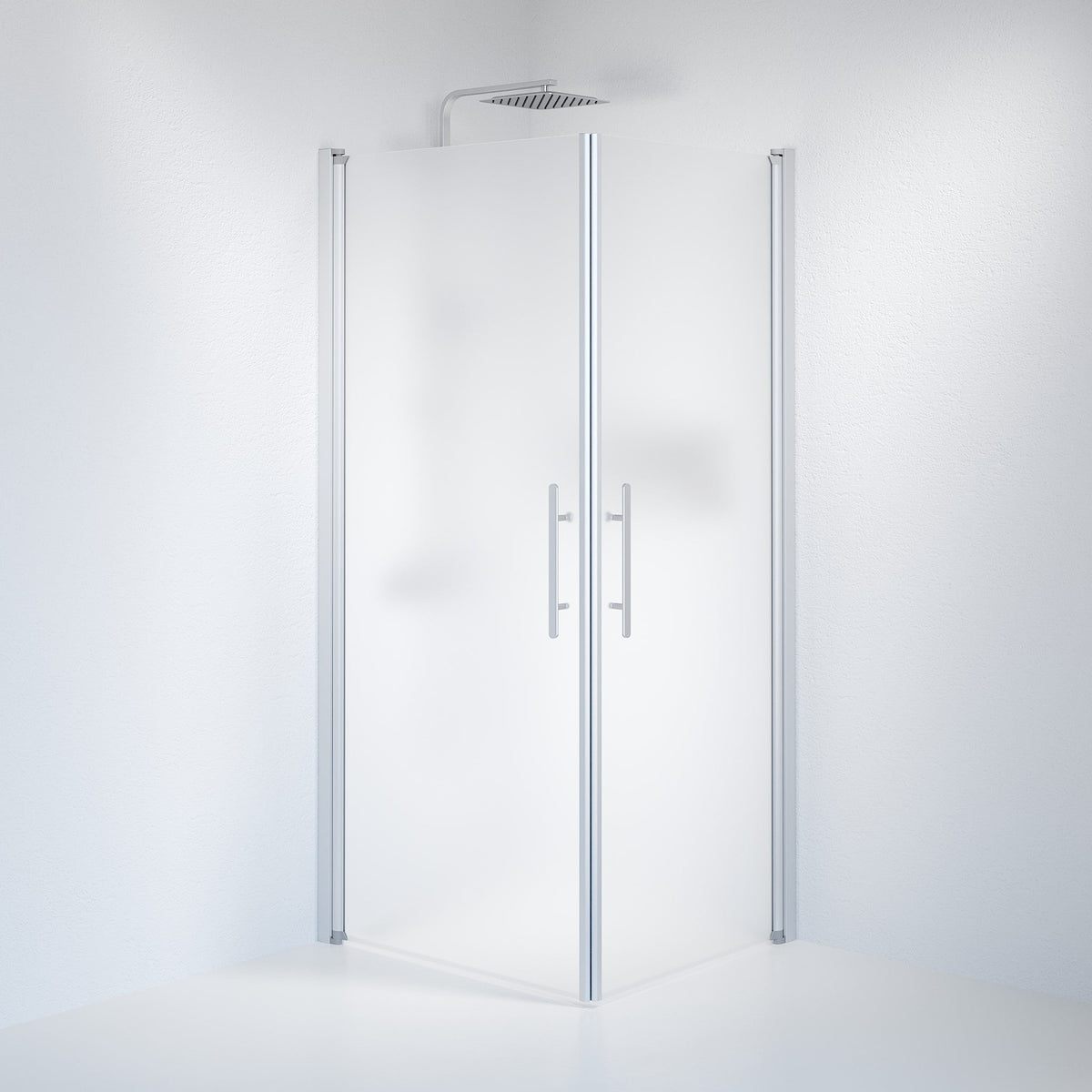Square - Decor, Shower Enclosure Set - Code, Matt/Satin - 100 cm - MASTERSTORE - 8595677121339 - Shower Enclosure Set - Code - 36 - 101 - 67 - 55 - 00 - 8595677121339