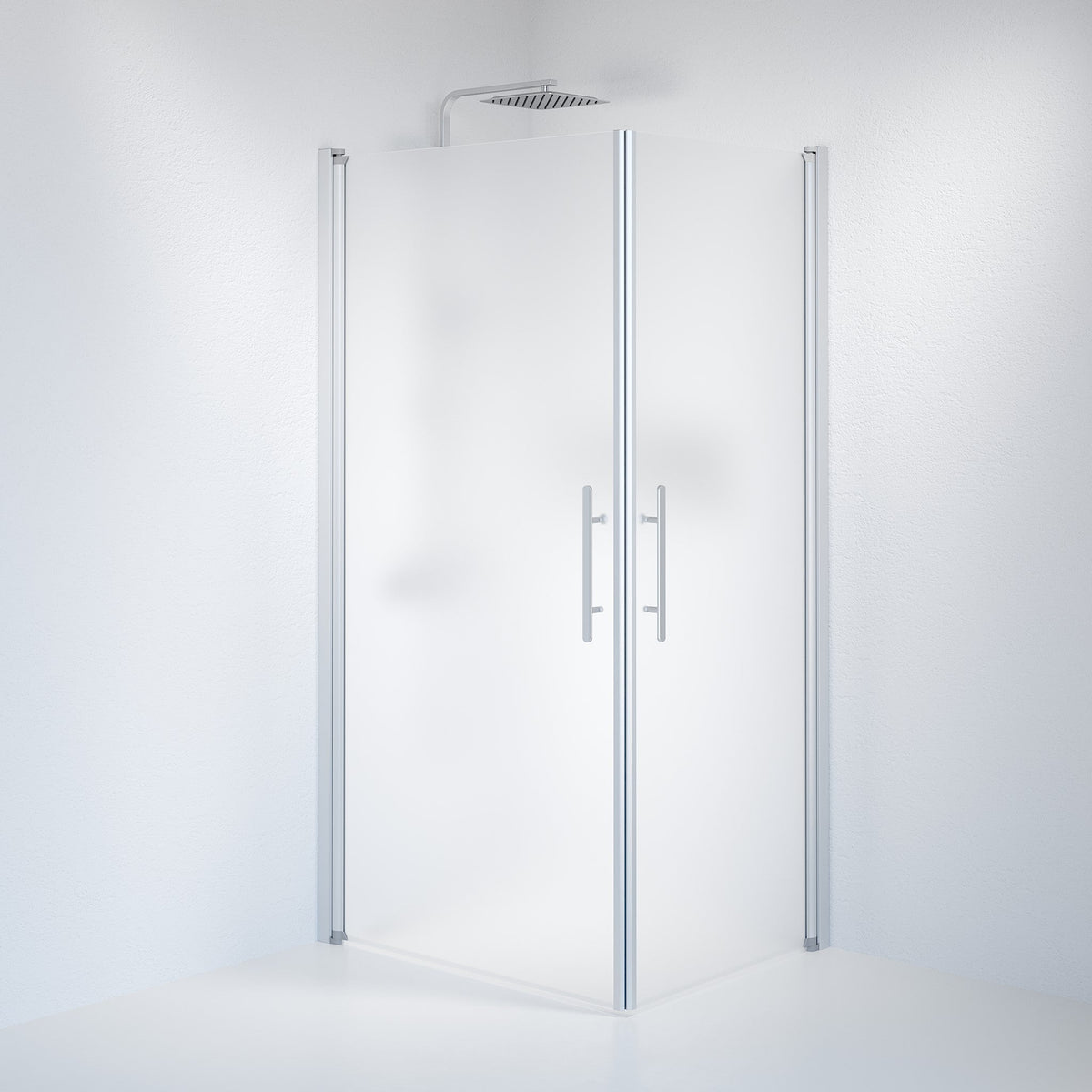 Square - Decor, Shower Enclosure Set - Code, Matt/Satin - 100 cm - MASTERSTORE - 8595677121339 - Shower Enclosure Set - Code - 36 - 101 - 67 - 55 - 00 - 8595677121339