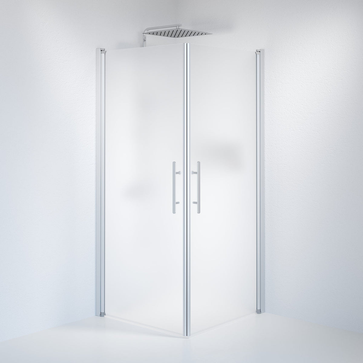 Square - Decor, Shower Enclosure Set - Code, Matt/Satin - 100 cm - MASTERSTORE - 8595677121339 - Shower Enclosure Set - Code - 36 - 101 - 67 - 55 - 00 - 8595677121339