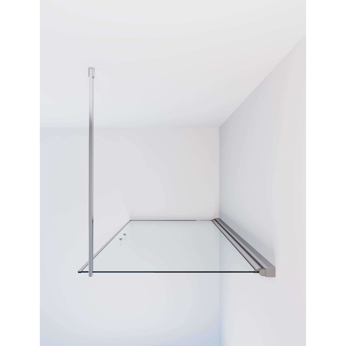 Wall - Clear, Shower Enclosure Set - Code, Clear/Chrome - 90 cm - MASTERSTORE - 8595677121667 - Shower Enclosure Set - Code - 39 - 090 - 60 - 50 - 00 - 8595677121667