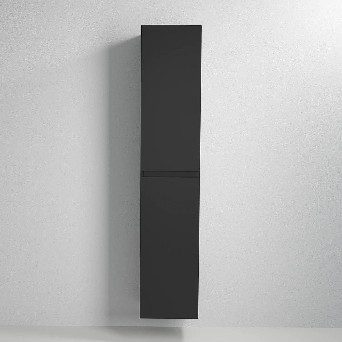 Högskåp med klassiska integrerade dörrar - 35x32x174 cm - mattsvart - Sjøholt - Högskåp - Sjøholt, Furniture Set - Code, Black Mat - 35 cm - MASTERSTORE - 8595677128246 - Furniture Set - Code - 73 - 035 - 01 - 02 - 00 - 8595677128246 -