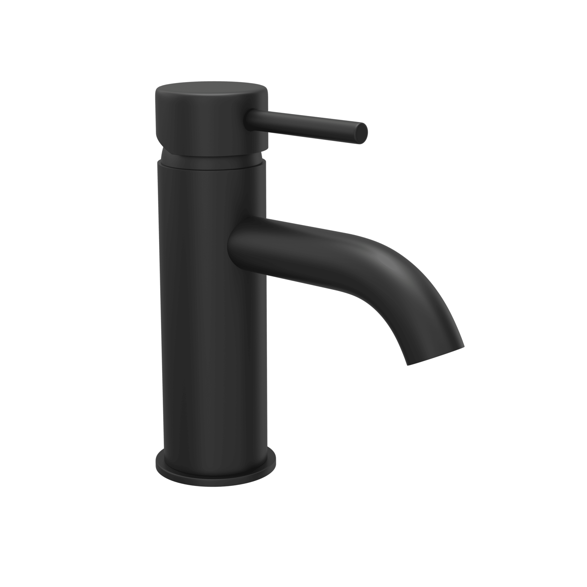 Washbasin faucet round 15.7 cm - matt black - Dragør - MASTERSTORE - 8595677128628 - Washbasin Mixers - 28-005-01-02-04 - 8595677128628