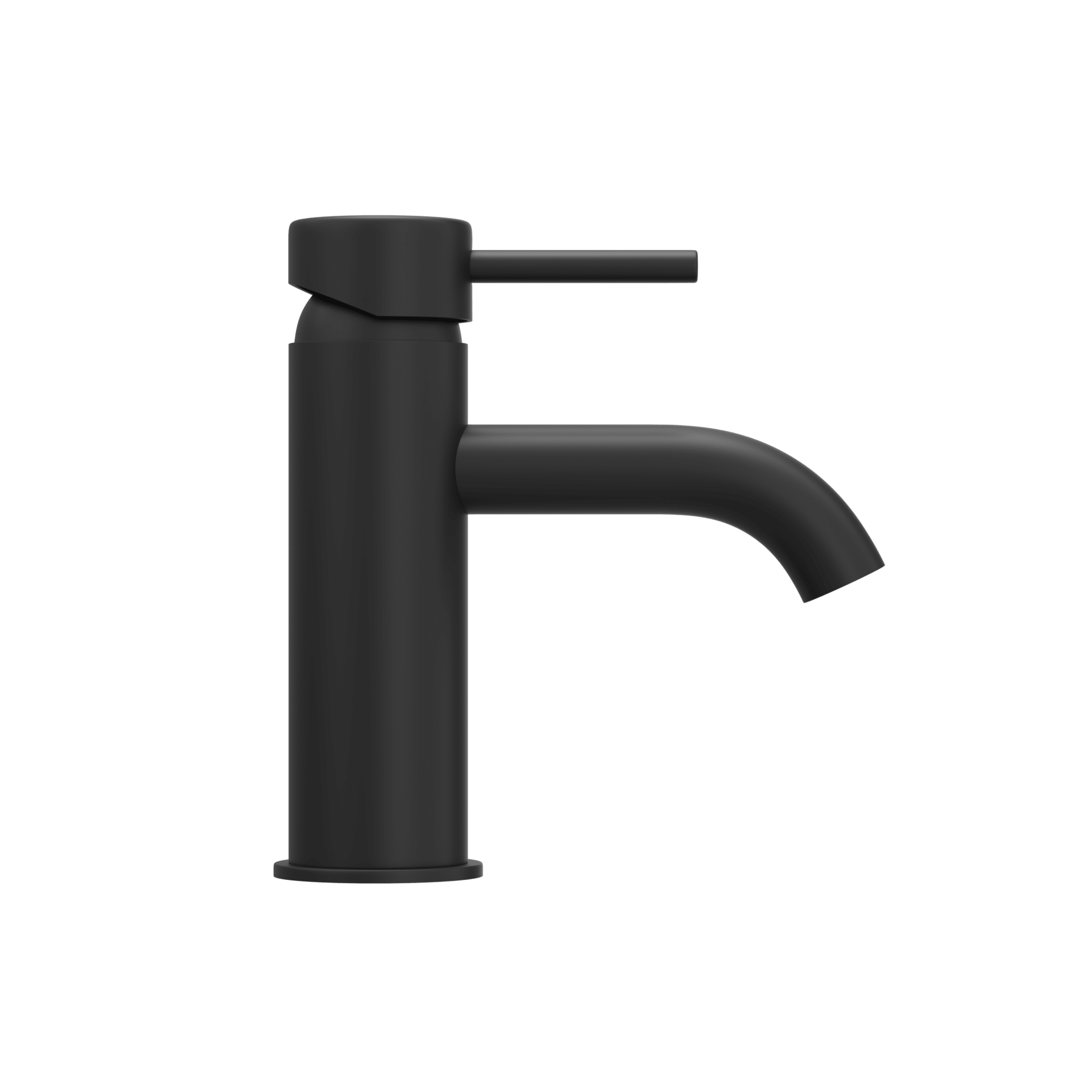 Washbasin faucet round 15.7 cm - matt black - Dragør - MASTERSTORE - 8595677128628 - Washbasin Mixers - 28-005-01-02-04 - 8595677128628