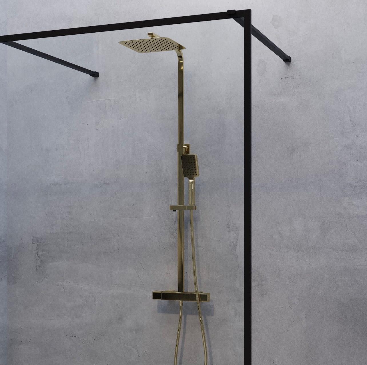 Næsby, Shower Tube Set, Chrome - 29 cm - MASTERSTORE - 8595677129144 - Shower Tube Set - 31 - 120 - 06 - 60 - 00 - 8595677129144