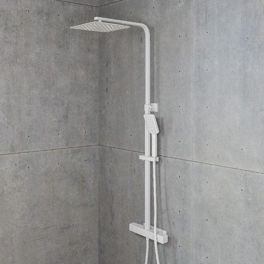 Næsby, Shower Tube Set, Chrome - 29 cm - MASTERSTORE - 8595677129144 - Shower Tube Set - 31 - 120 - 06 - 60 - 00 - 8595677129144