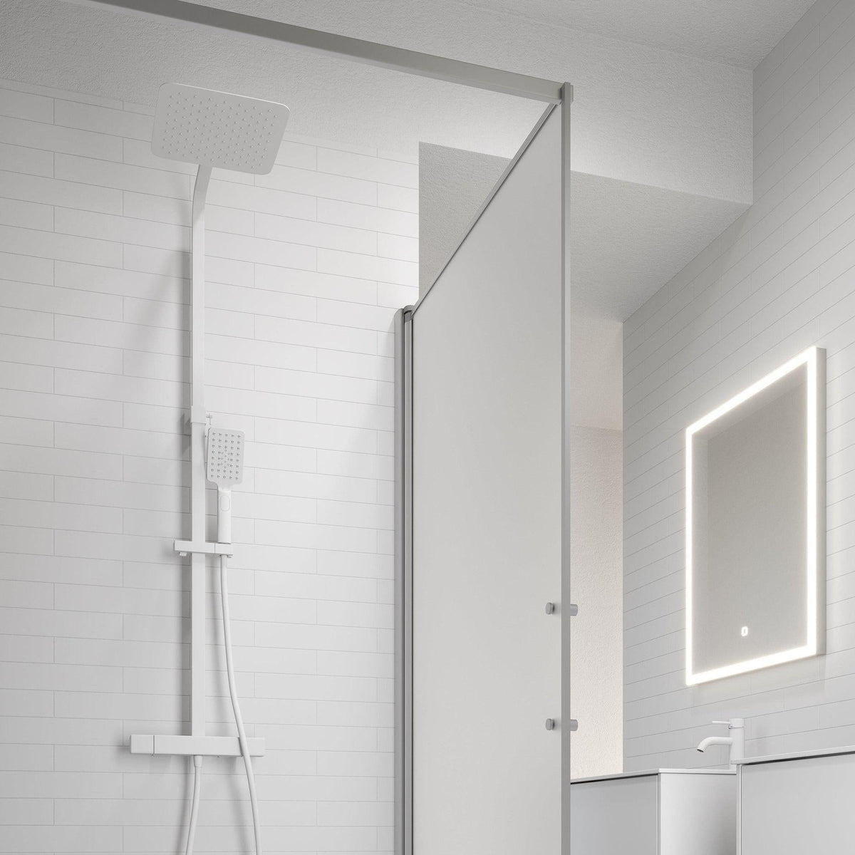 Næsby, Shower Tube Set, Chrome - 29 cm - MASTERSTORE - 8595677129144 - Shower Tube Set - 31 - 120 - 06 - 60 - 00 - 8595677129144