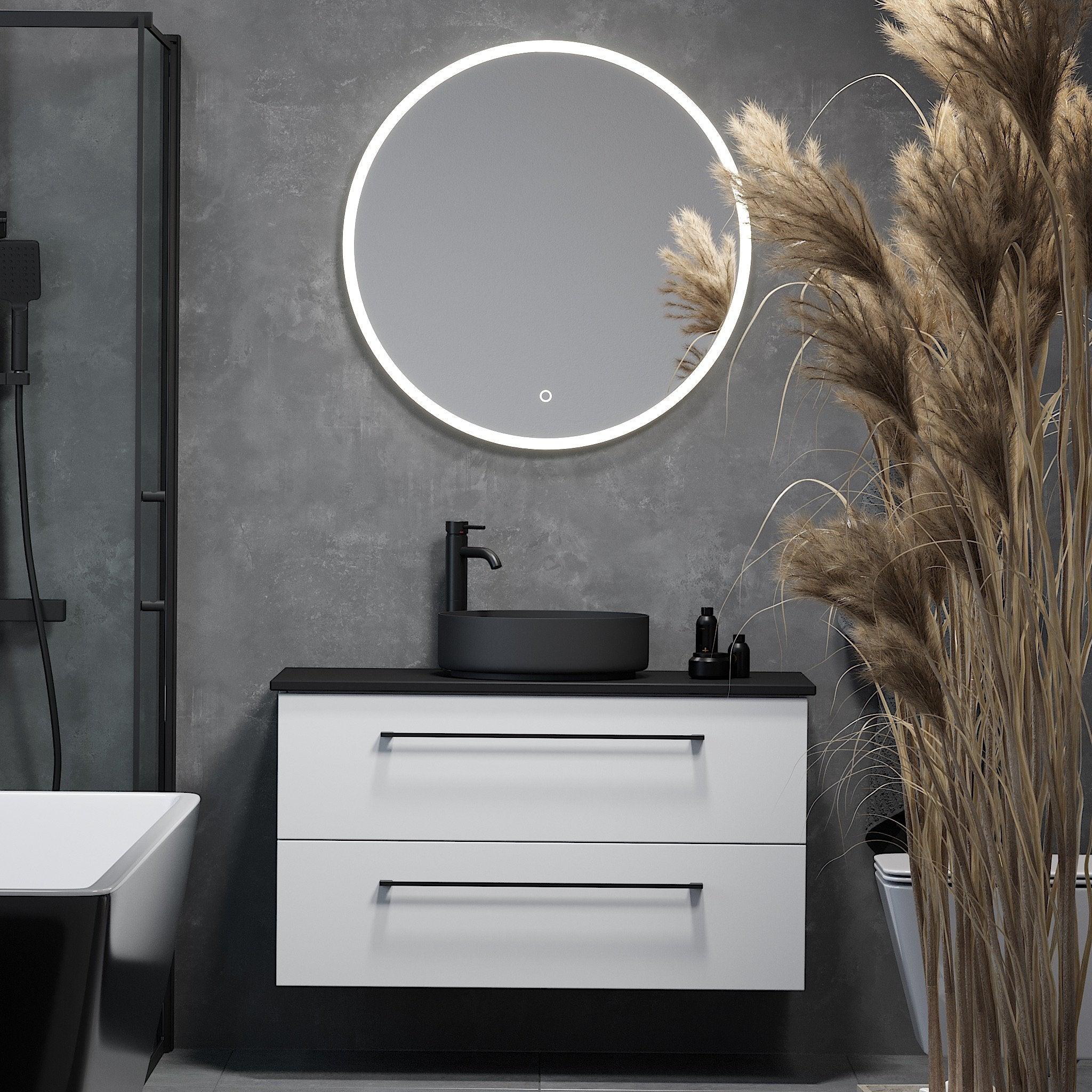 Ljørdal, Wash Basin, Black Mat - 40 cm - MASTERSTORE - 8595677129151 - Wash Basin - 06 - 040 - 16 - 02 - 00 - 8595677129151