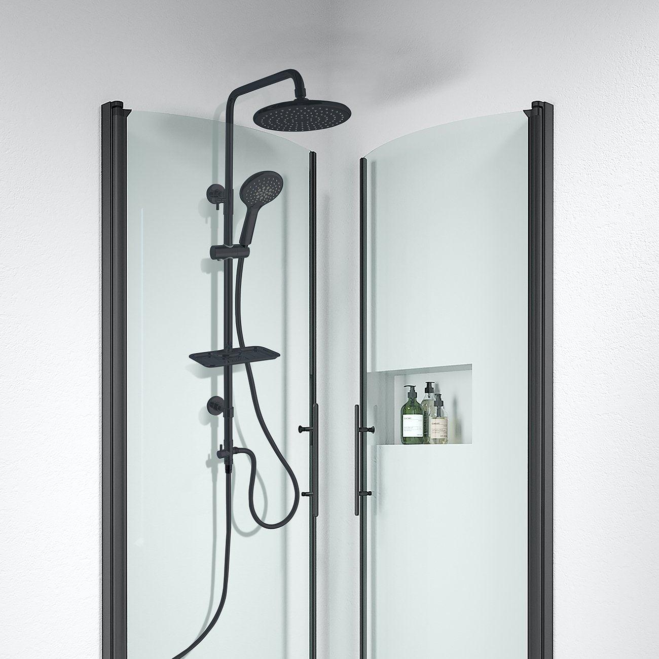 Martofte, Shower Tube Set, Black Mat - 29 cm - MASTERSTORE - 8595677129250 - Shower Tube Set - 31 - 120 - 02 - 02 - 00 - 8595677129250