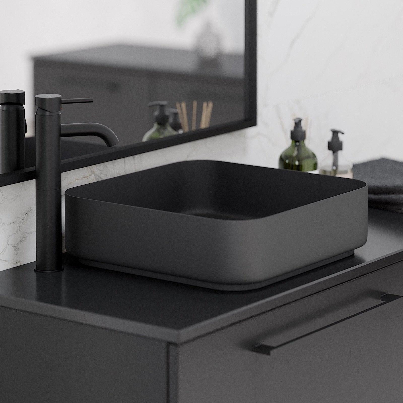 Dragør, Mixer - Wash Basin, Black Mat - 5 cm - MASTERSTORE - 8595677129267 - Mixer - Wash Basin - 28 - 005 - 02 - 02 - 00 - 8595677129267
