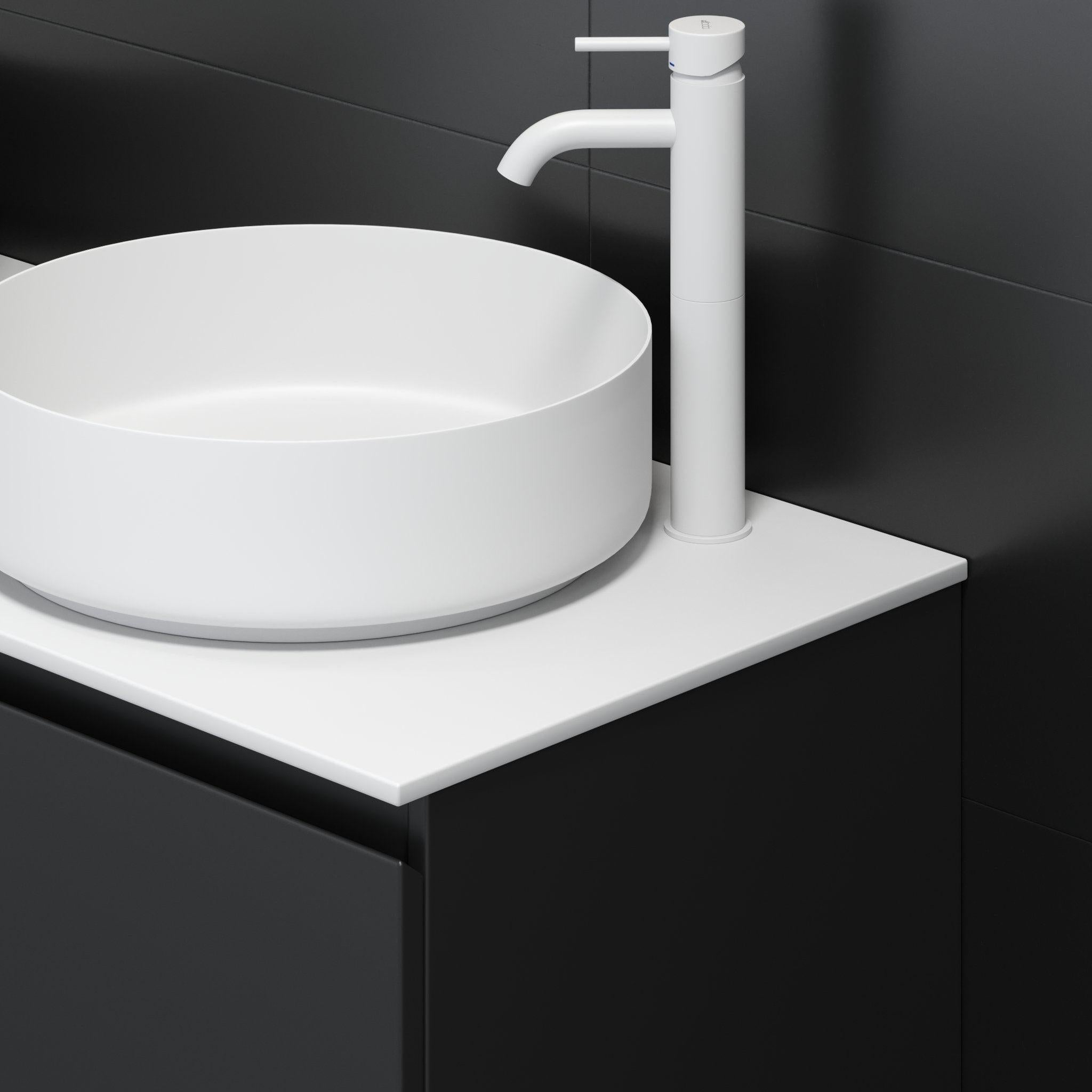 Dragør, Mixer - Wash Basin, White Mat - 5 cm - MASTERSTORE - 8595677133530 - Mixer - Wash Basin - 28 - 005 - 02 - 01 - 00 - 8595677133530