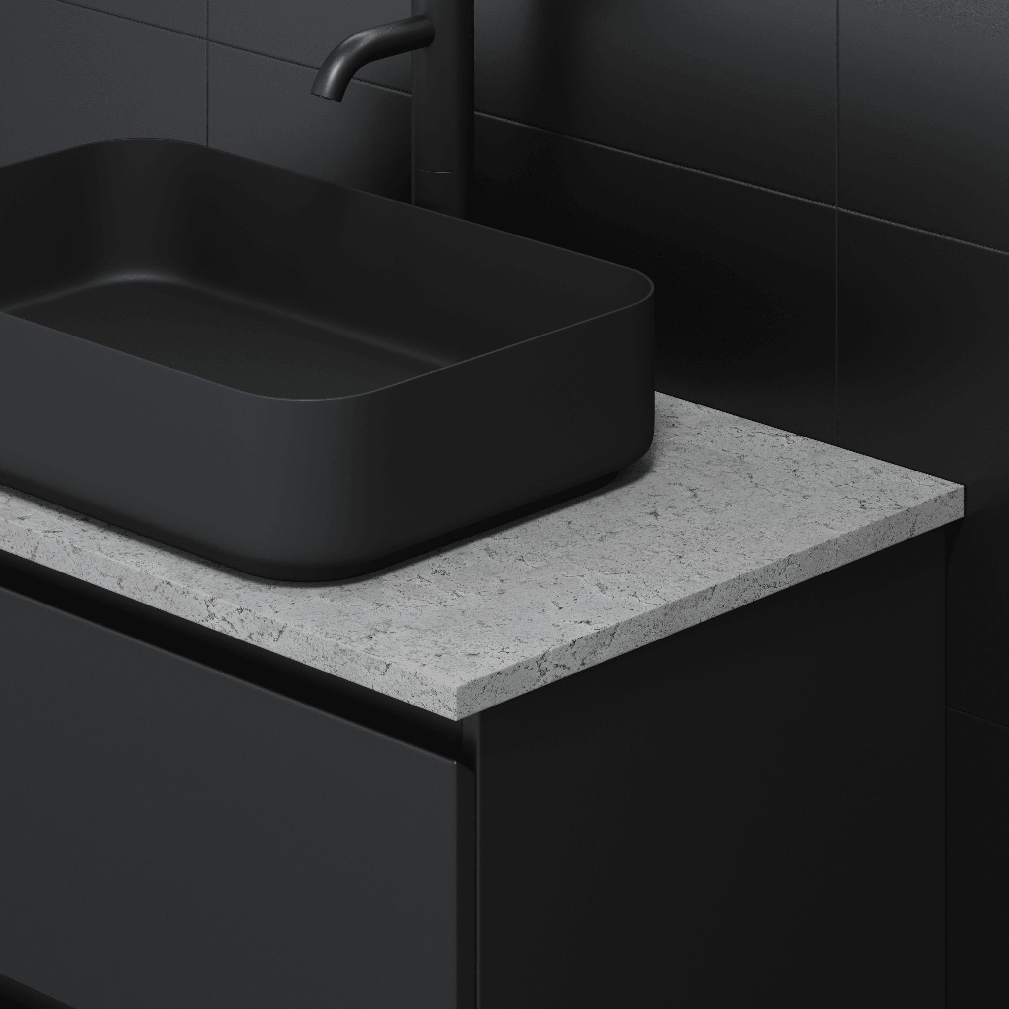 Beton, Countertop, Grey Concrete - 81,4 cm - MASTERSTORE - 8595677134384 - Countertop - 06 - 080 - 20 - 23 - 00 - 8595677134384