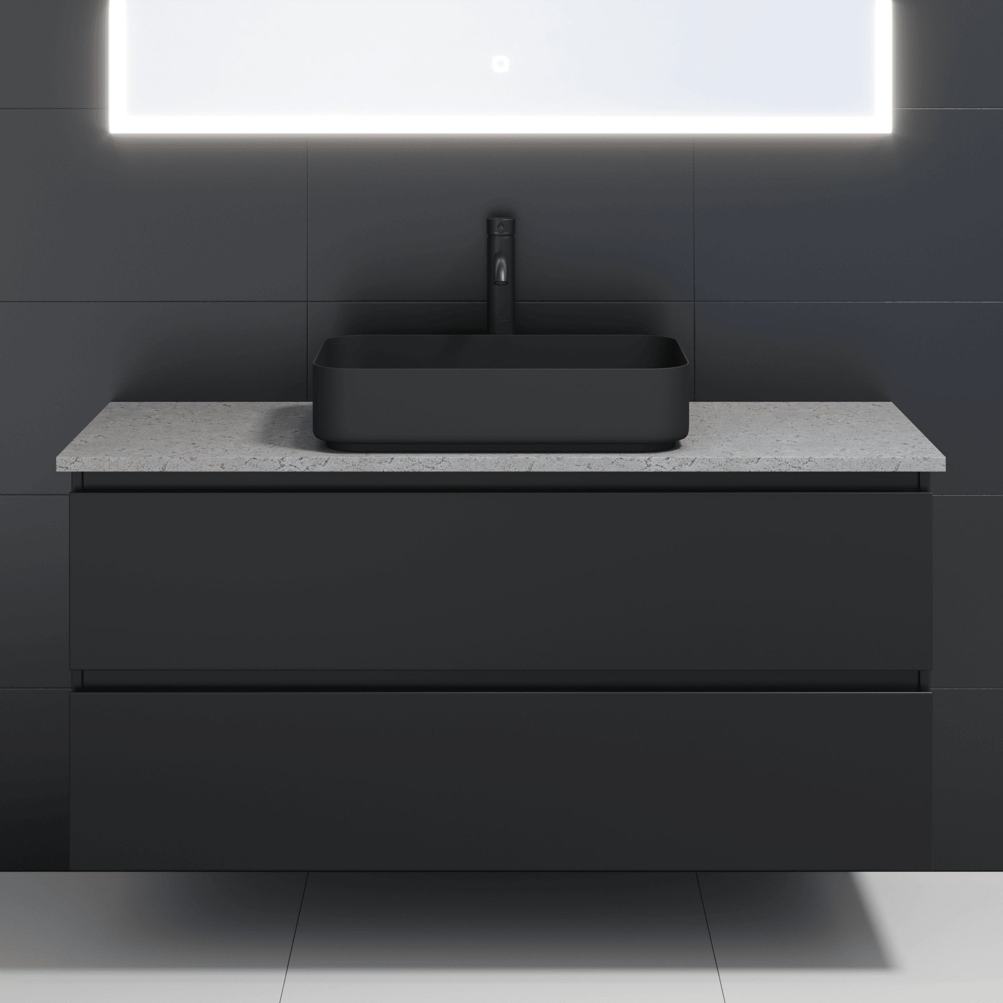 Beton, Countertop, Grey Concrete - 121,4 cm - MASTERSTORE - 8595677134407 - Countertop - 06 - 120 - 20 - 23 - 00 - 8595677134407