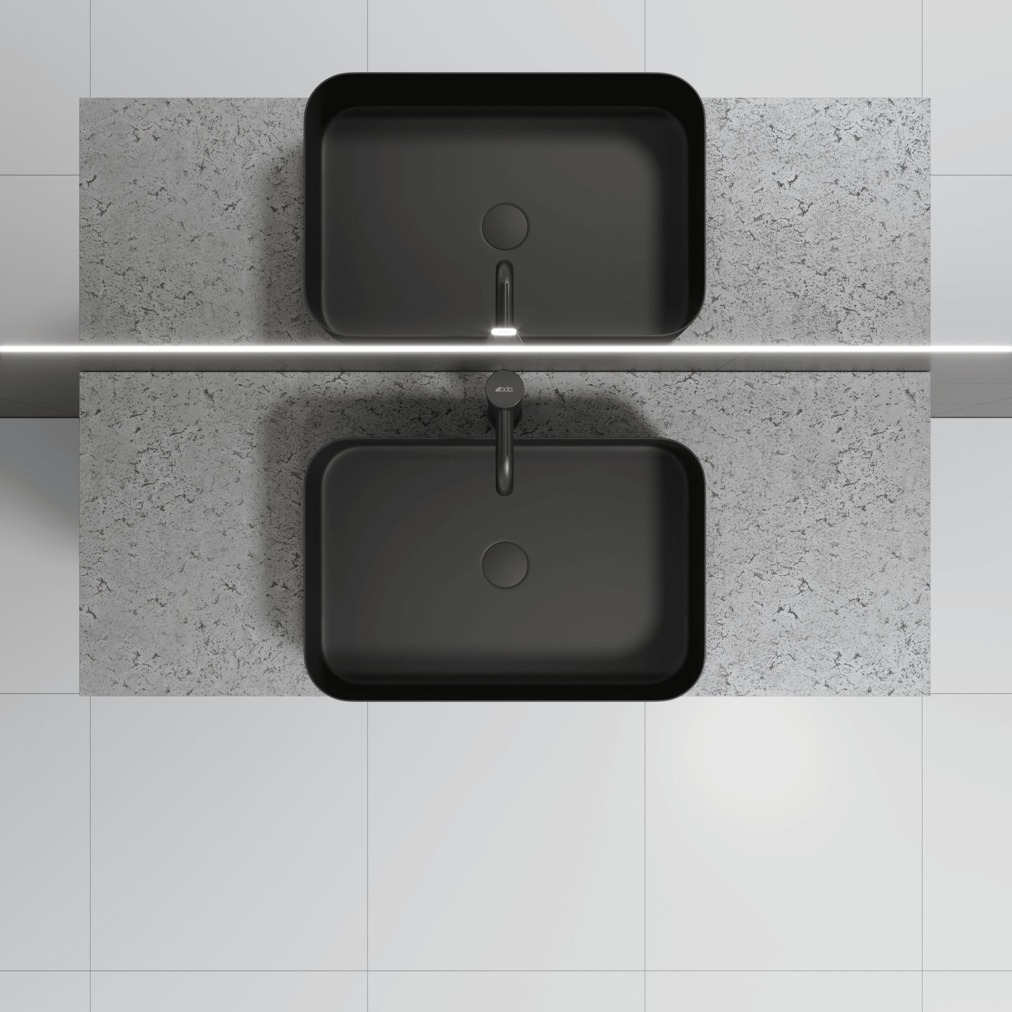 Beton, Countertop, Grey Concrete - 121,4 cm - MASTERSTORE - 8595677134407 - Countertop - 06 - 120 - 20 - 23 - 00 - 8595677134407