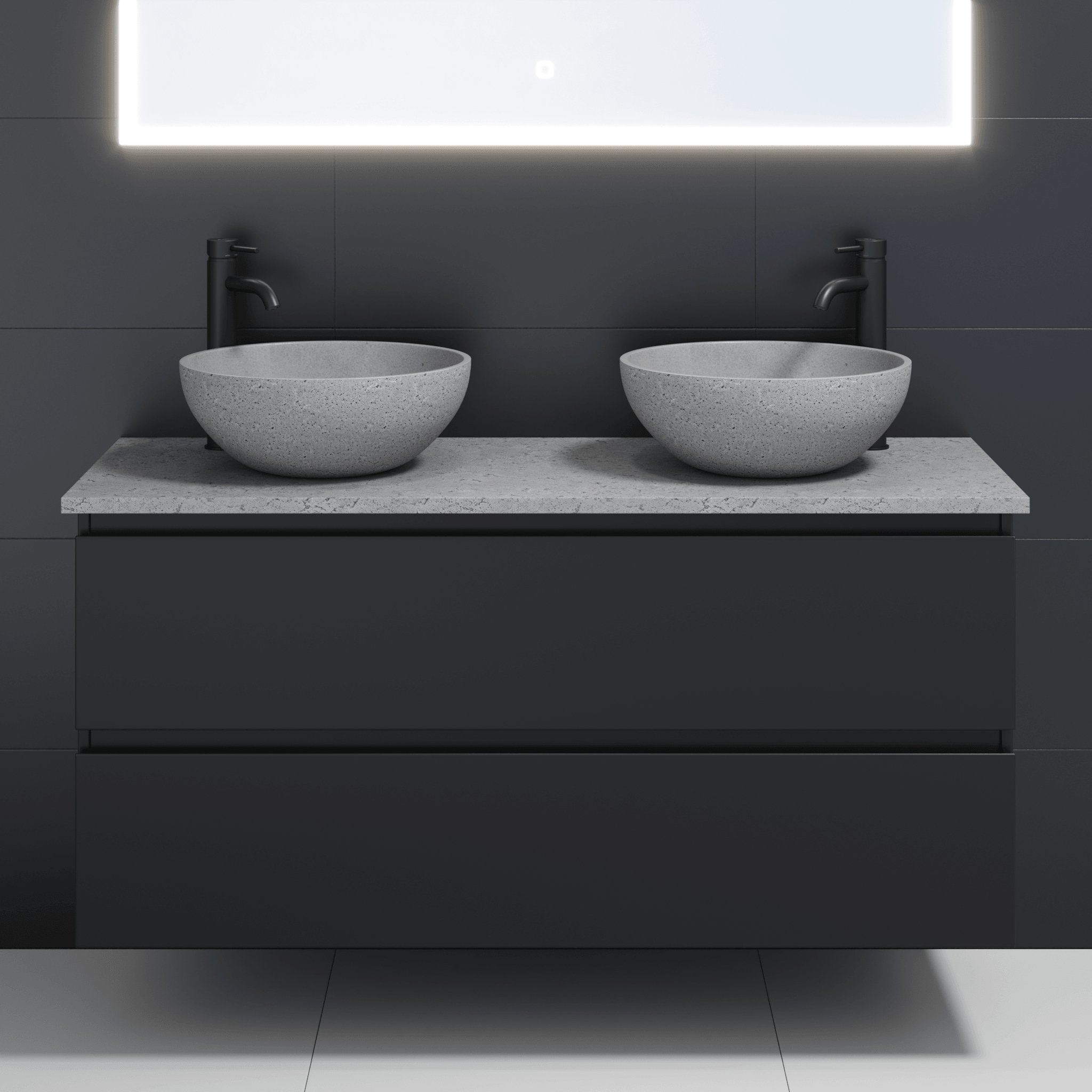 Beton, Countertop, Grey Concrete - 121,4 cm - MASTERSTORE - 8595677134414 - Countertop - 06 - 120 - 21 - 23 - 00 - 8595677134414
