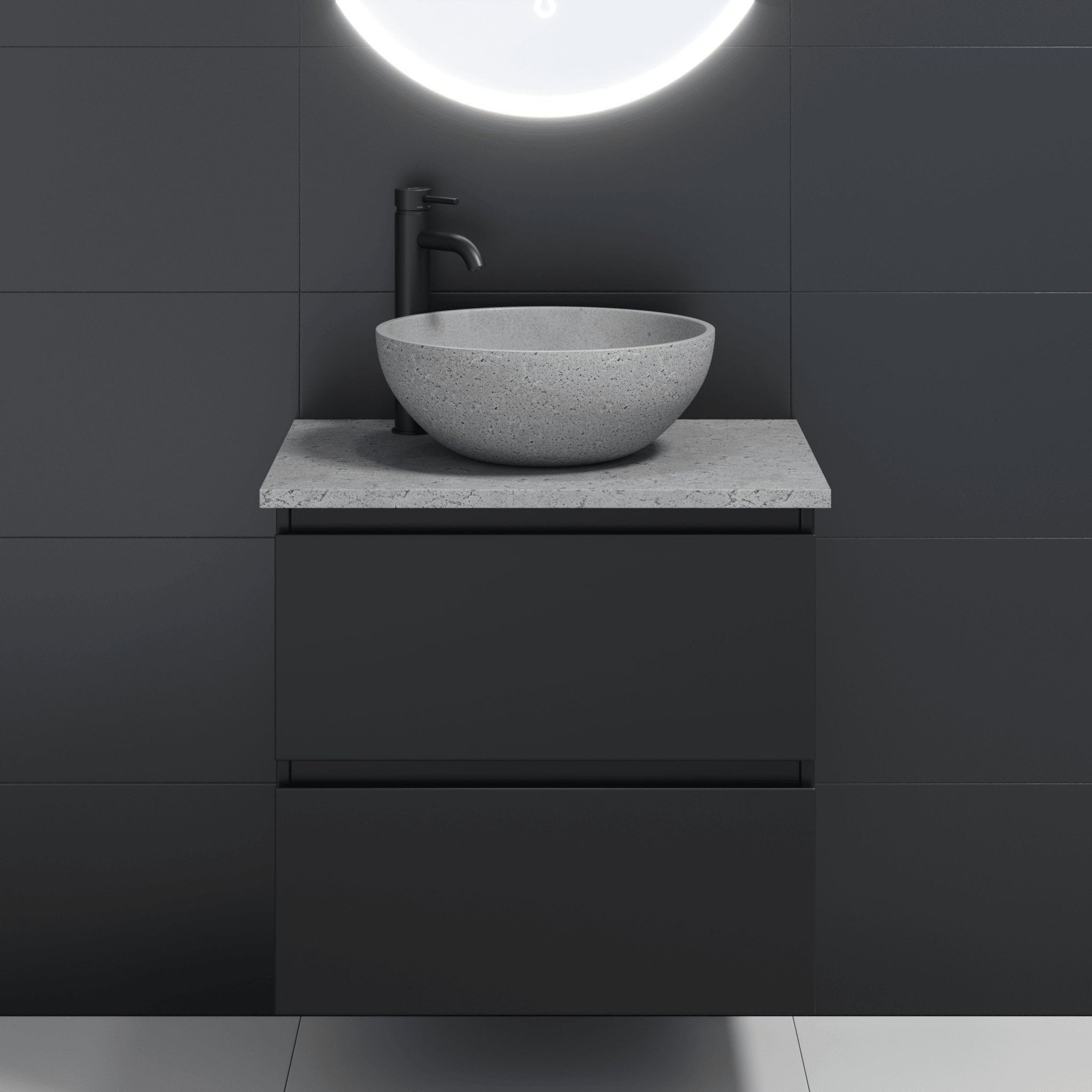 Beton, Countertop, Grey Concrete - 121,4 cm - MASTERSTORE - 8595677134414 - Countertop - 06 - 120 - 21 - 23 - 00 - 8595677134414