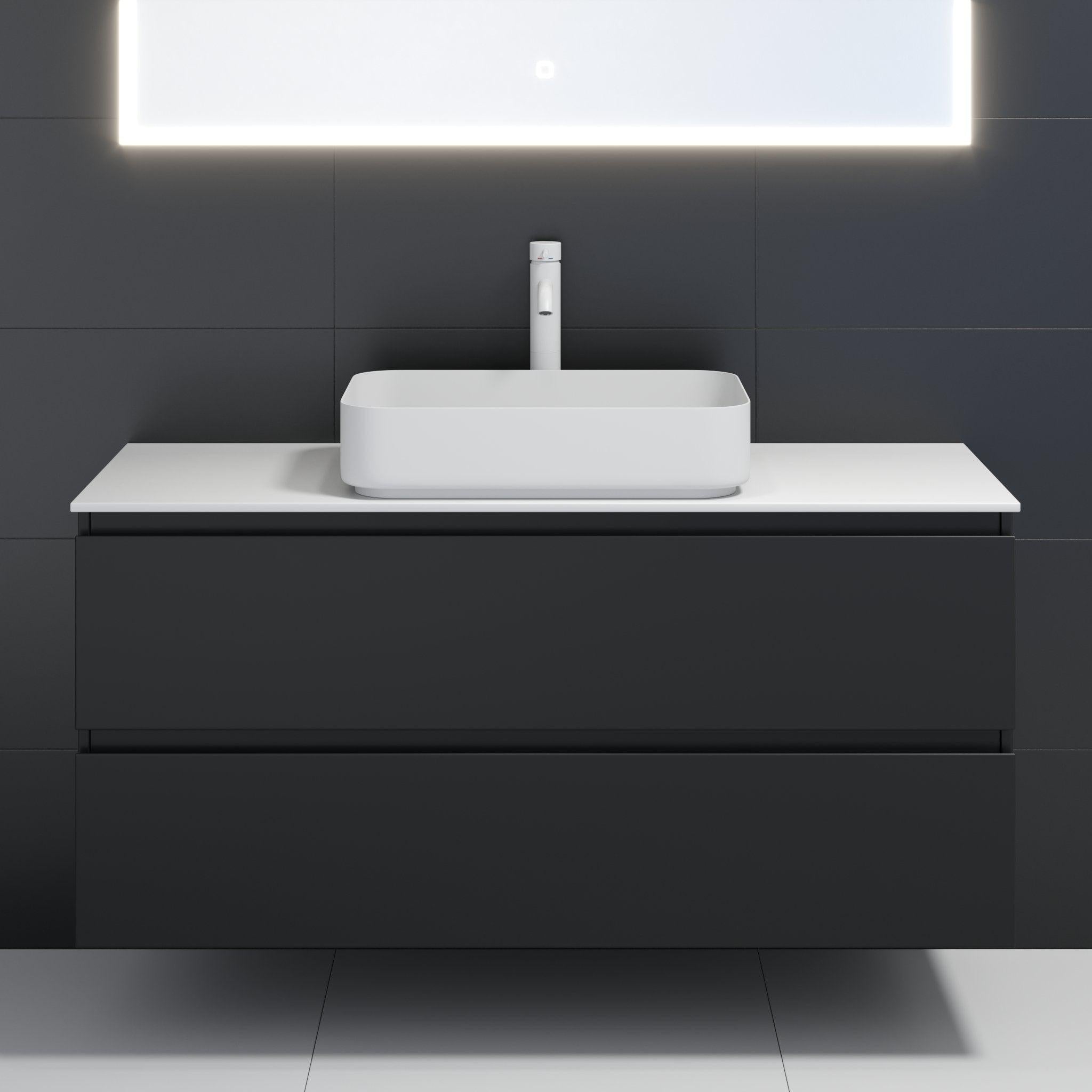 Ljørdal, Wash Basin, White Mat - 52 cm - MASTERSTORE - 8595677136159 - Wash Basin - 06 - 052 - 18 - 01 - 00 - 8595677136159