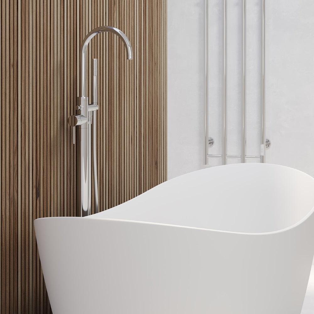 Dragør, Mixer - Bathtub, Brass Shiny - 23 cm - MASTERSTORE - 8595677136753 - Mixer - Bathtub - 28 - 114 - 01 - 64 - 00 - 8595677136753