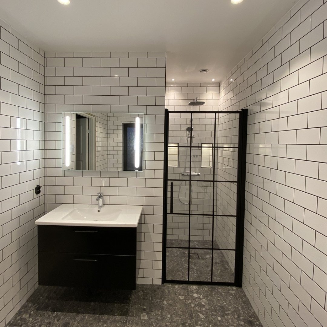 Niche - Frames, Shower Enclosure Set - Code, Frame/Black - 80 cm - MASTERSTORE - 8595677138948 - Shower Enclosure Set - Code - 38 - 080 - 00 - 59 - 00 - 8595677138948