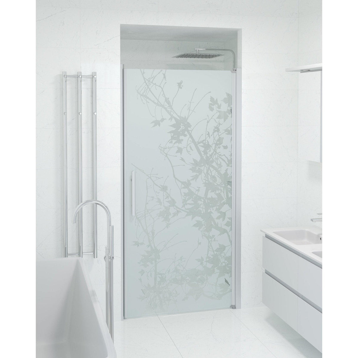 Niche - Decor, Shower Enclosure Set - Code, Decor/Satin - 80 cm - MASTERSTORE - 8595677139143 - Shower Enclosure Set - Code - 38 - 080 - 02 - 54 - 00 - 8595677139143