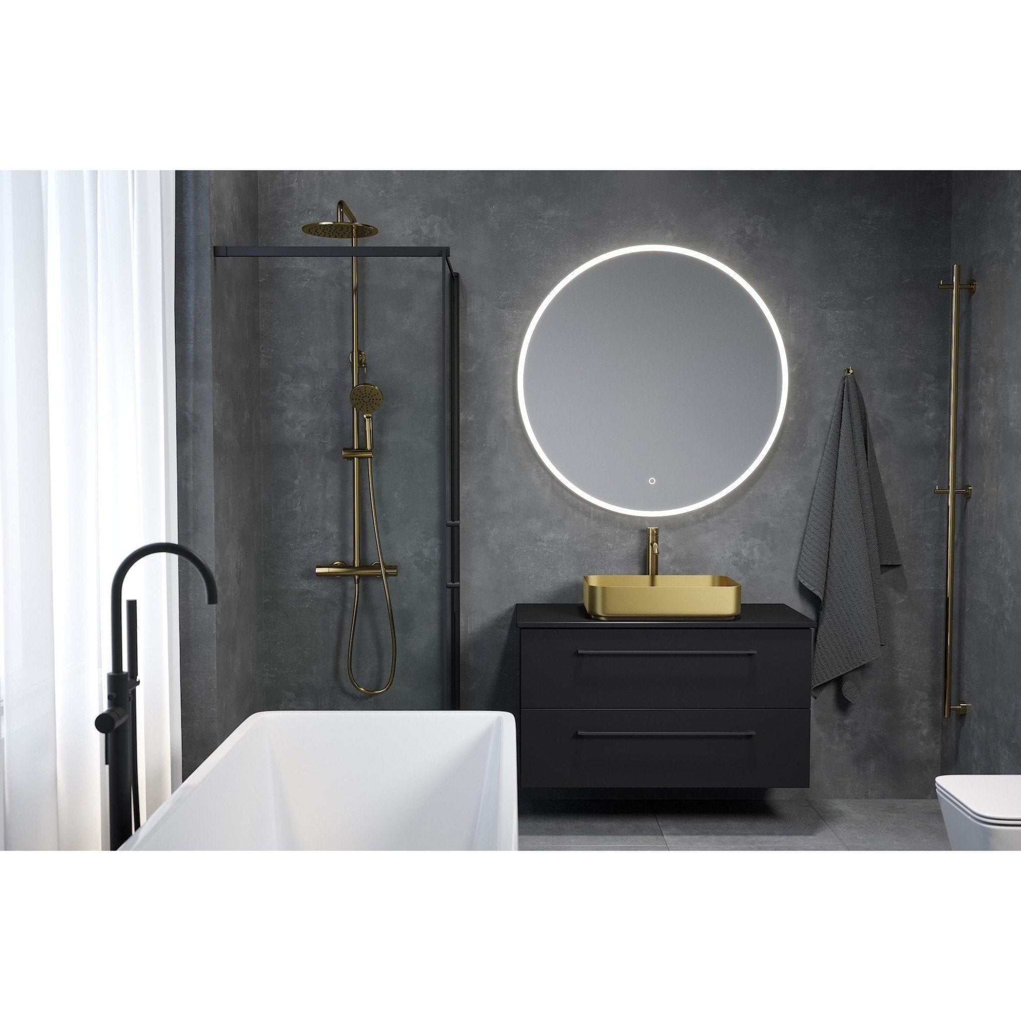 Dragør, Mixer Set - Code, Brass Mat - 5 cm - MASTERSTORE - 8595677141320 - Mixer Set - Code - 48 - 005 - 00 - 70 - 30 - 8595677141320