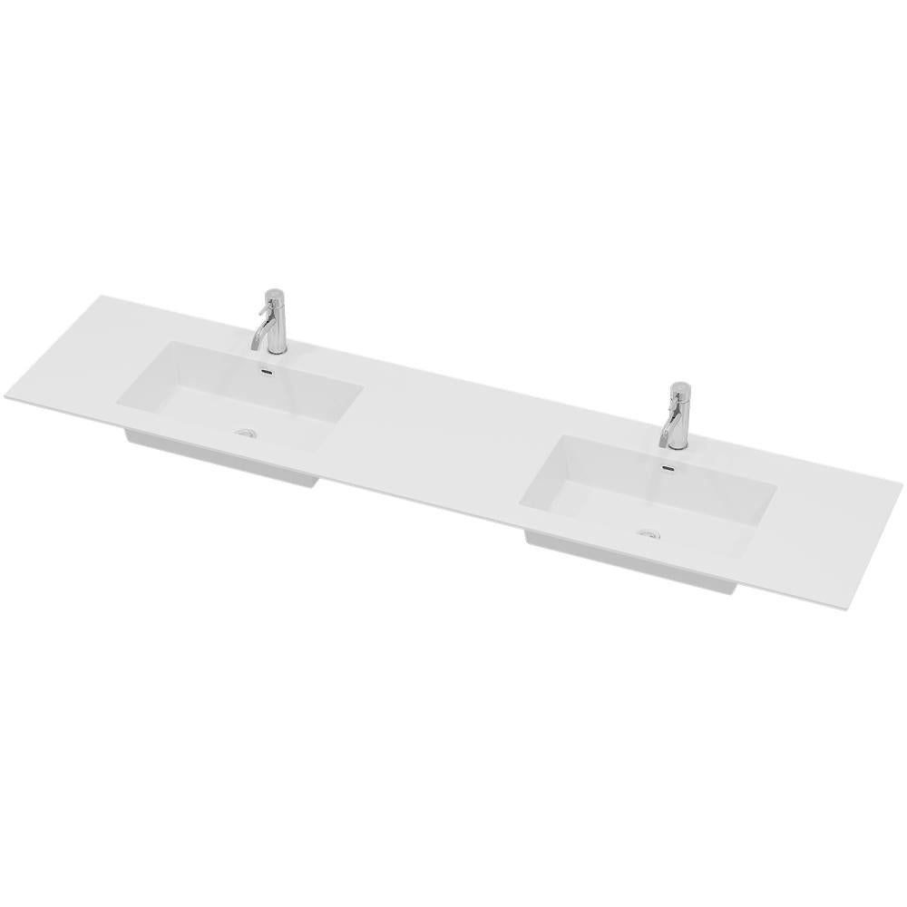 Haraldslund, Wash Basin, White Mat - 198,6 cm - MASTERSTORE - 8595677154580 - Wash Basin - 06 - 200 - 85 - 01 - 00 - 8595677154580