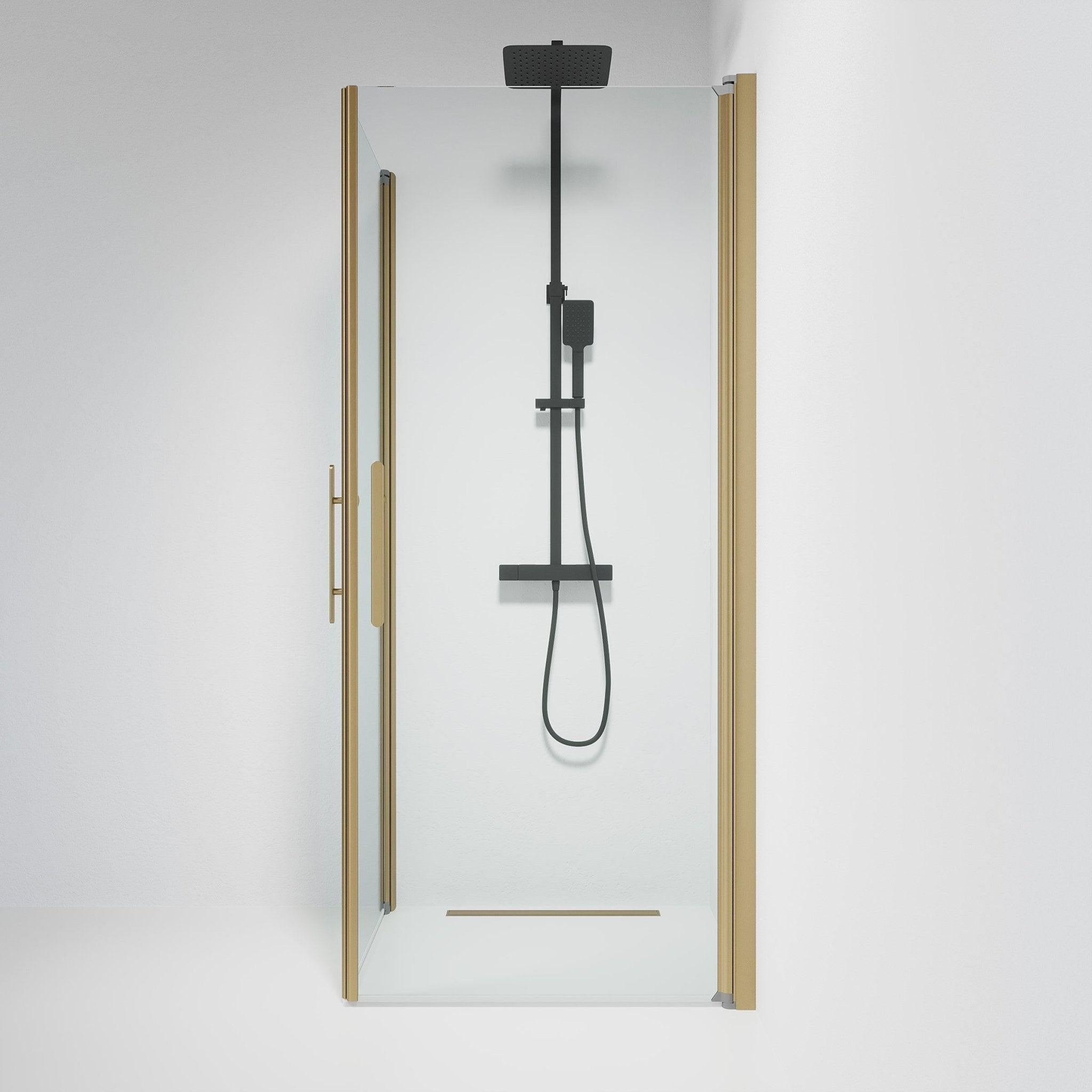 Square - Clear, Shower Enclosure Set - Code, Clear/Bronze - 80 cm - MASTERSTORE - 8595677155303 - Shower Enclosure Set - Code - 36 - 808 - 70 - 50 - 00 - 8595677155303