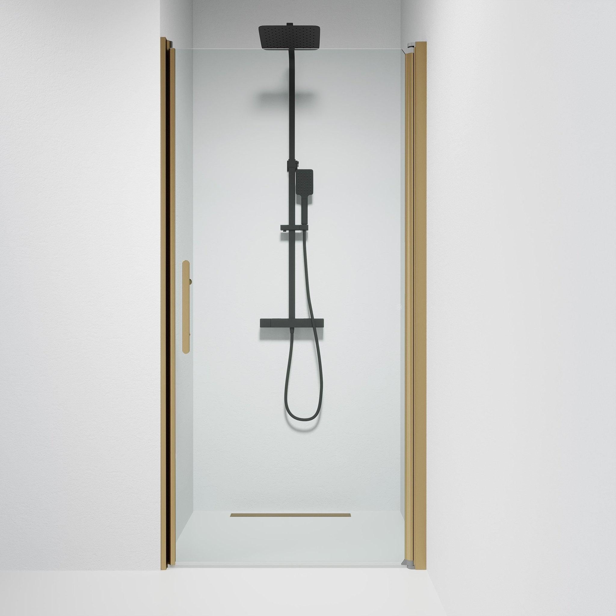 Square - Clear, Shower Enclosure Set - Code, Clear/Bronze - 70 cm - MASTERSTORE - 8595677155464 - Shower Enclosure Set - Code - 38 - 070 - 70 - 50 - 00 - 8595677155464
