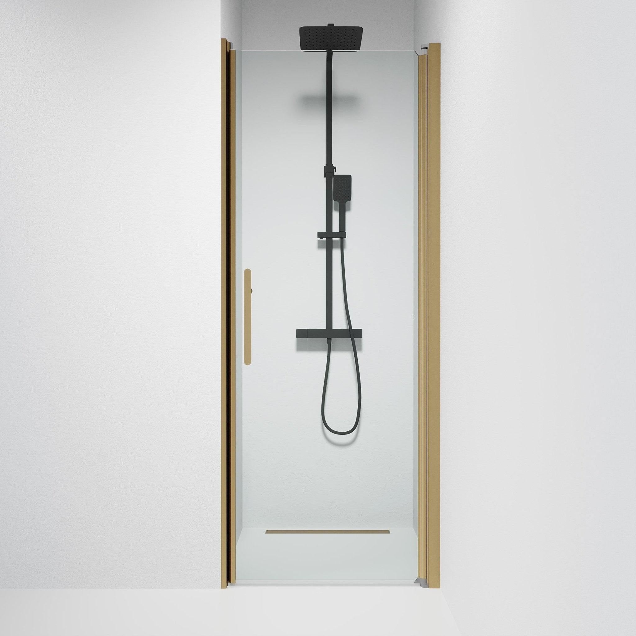 Square - Clear, Shower Enclosure Set - Code, Clear/Bronze - 100 cm - MASTERSTORE - 8595677155495 - Shower Enclosure Set - Code - 38 - 100 - 70 - 50 - 00 - 8595677155495