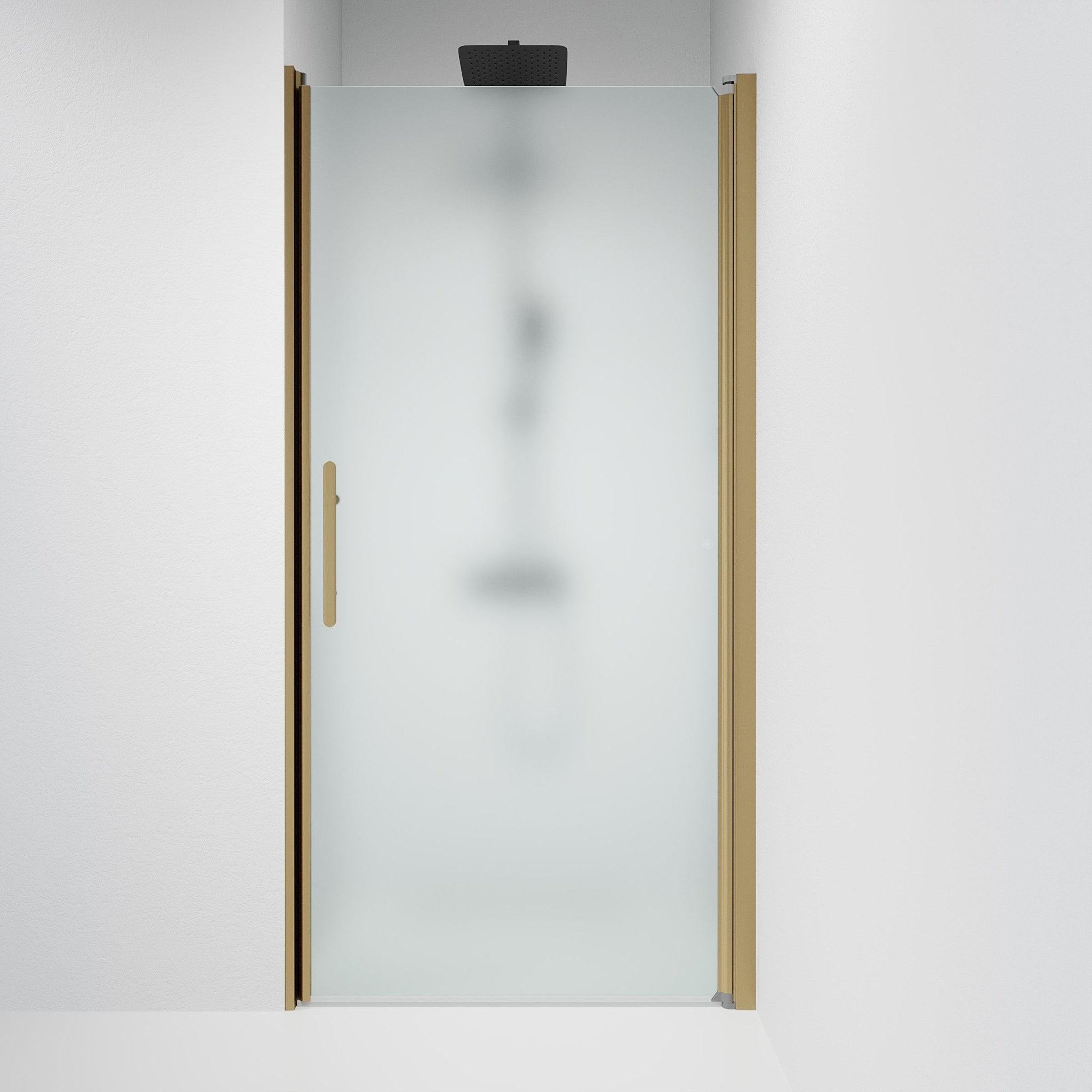 Square - Frosted, Shower Enclosure Set - Code, Matt/Bronze - 70 cm - MASTERSTORE - 8595677155501 - Shower Enclosure Set - Code - 38 - 070 - 70 - 55 - 00 - 8595677155501