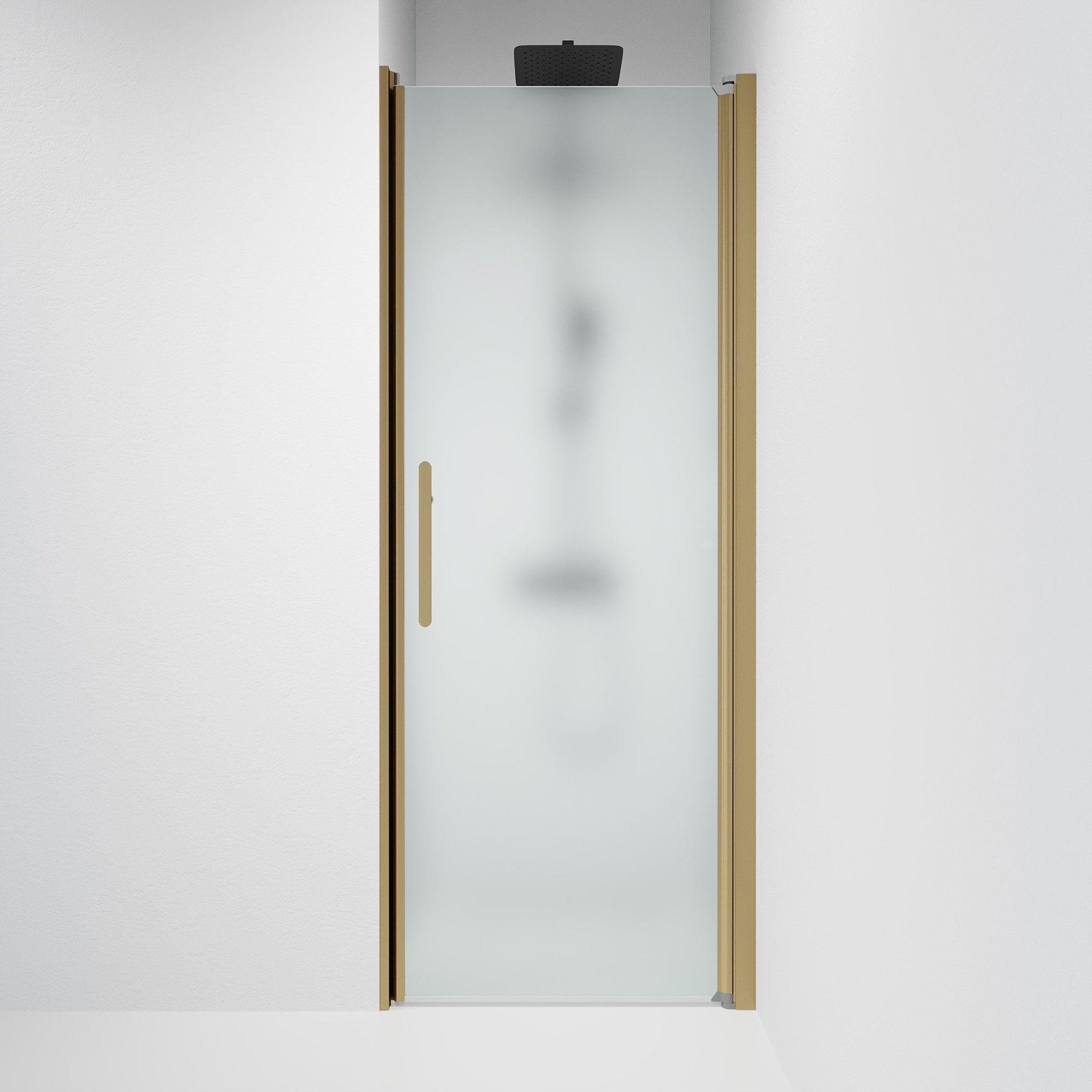 Square - Frosted, Shower Enclosure Set - Code, Matt/Bronze - 80 cm - MASTERSTORE - 8595677155518 - Shower Enclosure Set - Code - 38 - 080 - 70 - 55 - 00 - 8595677155518