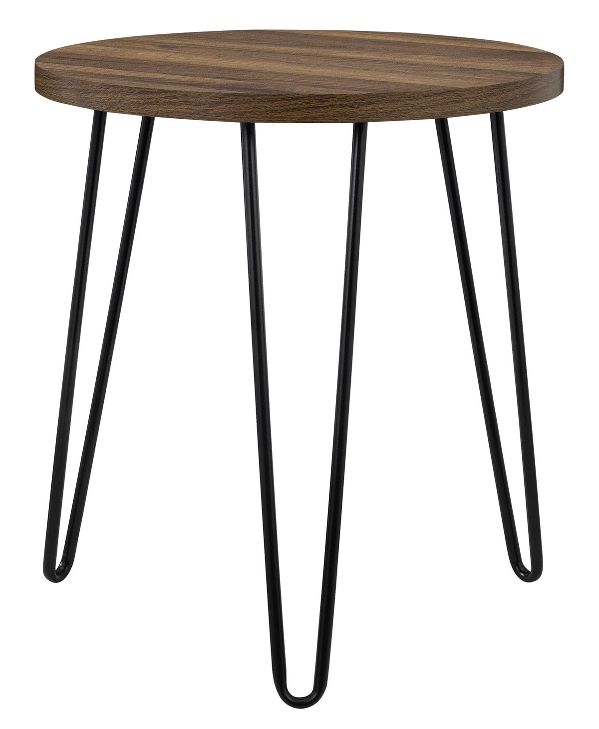 Owen Round Side Table, Walnut - MASTERSTORE - 8595677158700 - Side Tables - 3613222COM - 8595677158700