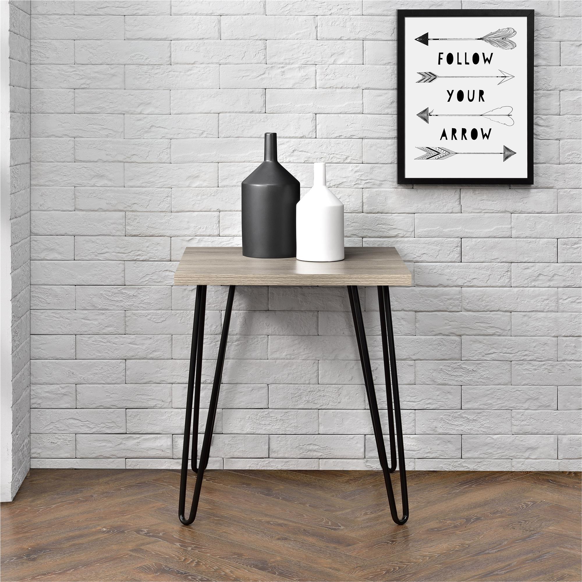 Owen Side Table, Rustic Oak - MASTERSTORE - 8595677158755 - Side Tables - 5068496COM - 8595677158755