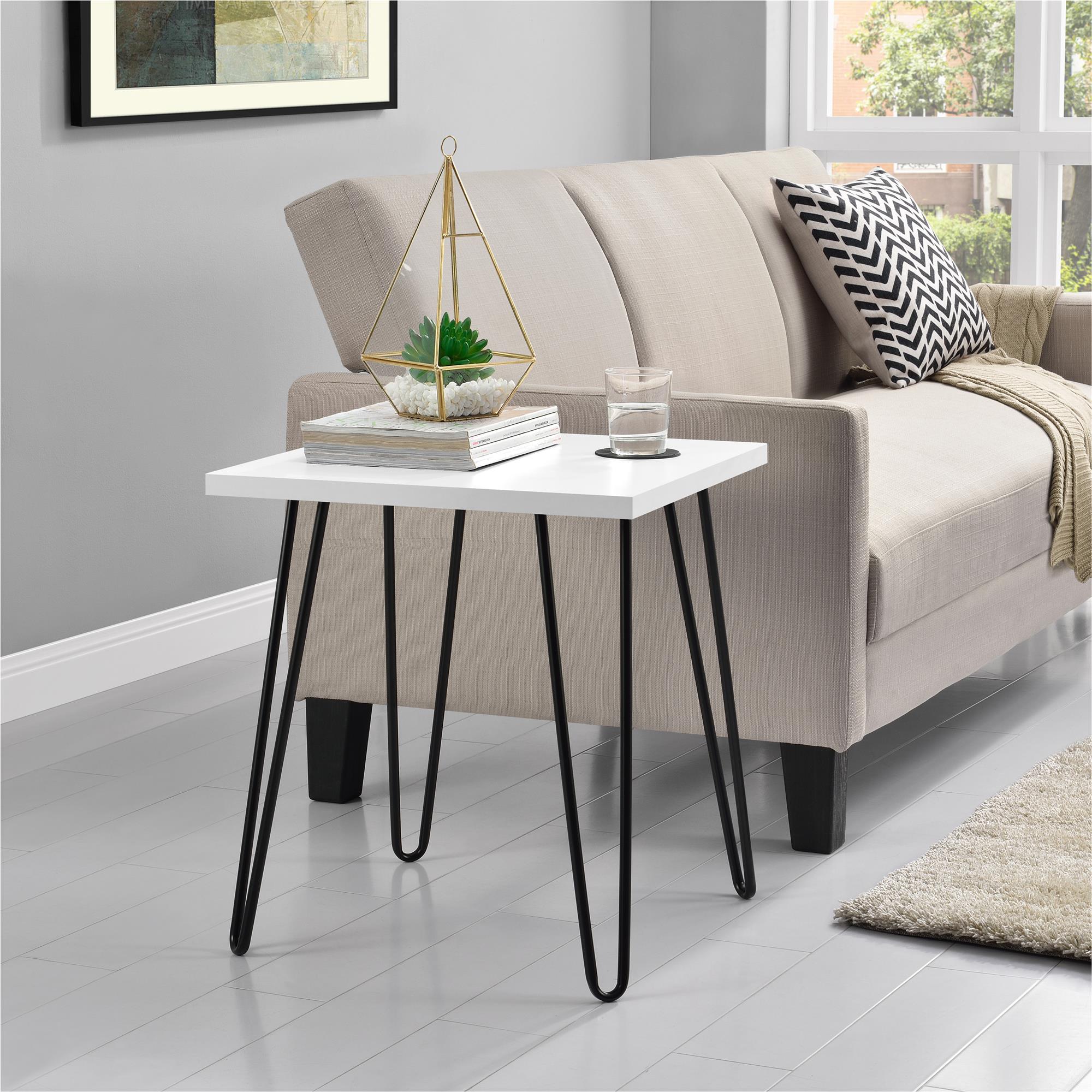 Owen sidobord, Vit - Sidobord - Owen Side Table, White - MASTERSTORE - 8595677158816 - Side Tables - 5012015COM - 8595677158816 -