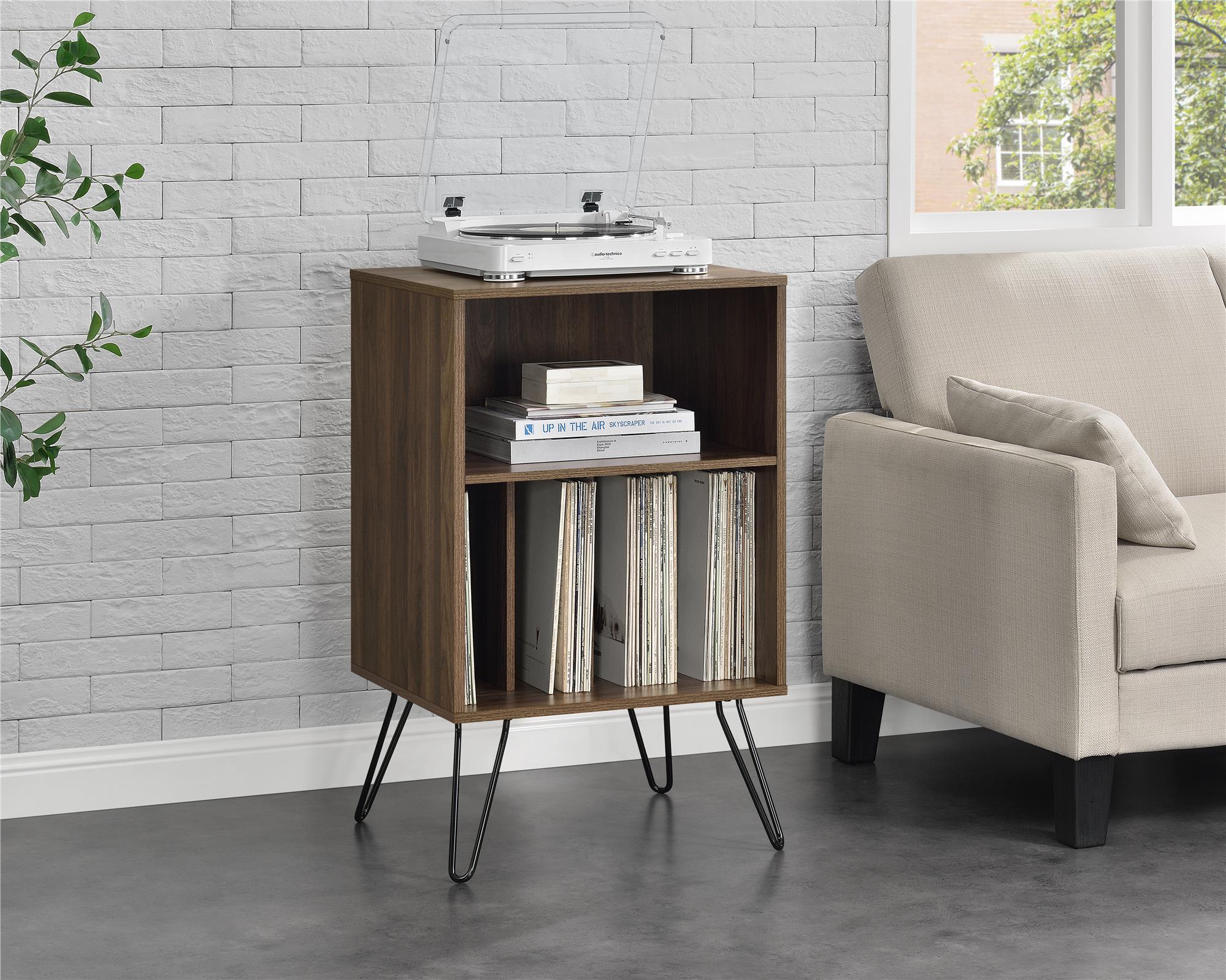 Concord Reol Enkelt, valnød - MASTERSTORE - 8595677158946 - Reoler - 1324222COM - 8595677158946