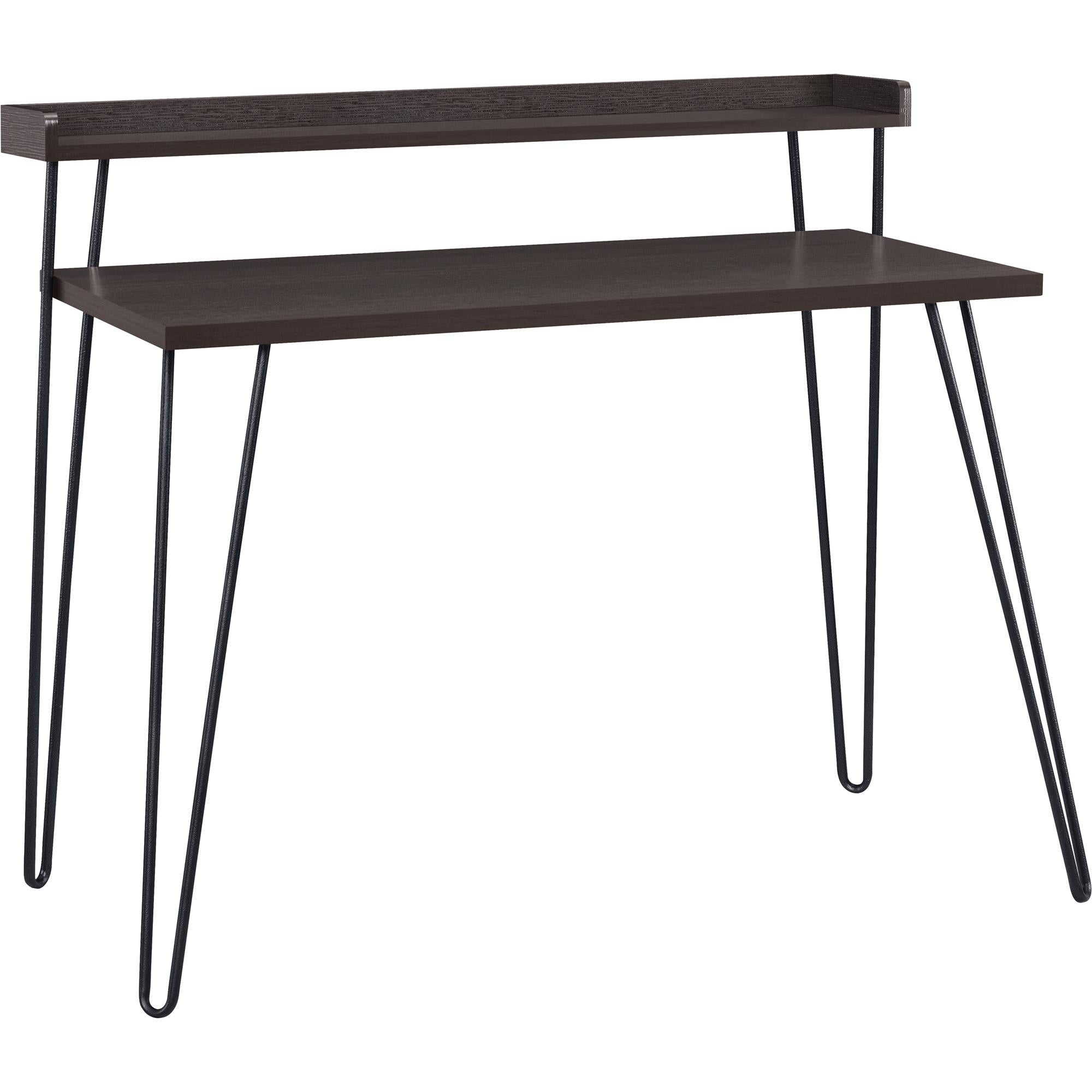 Haven Writing Desk, Espresso Brown - MASTERSTORE - 8595677158977 - Skriveborde - 9881196COM - 8595677158977
