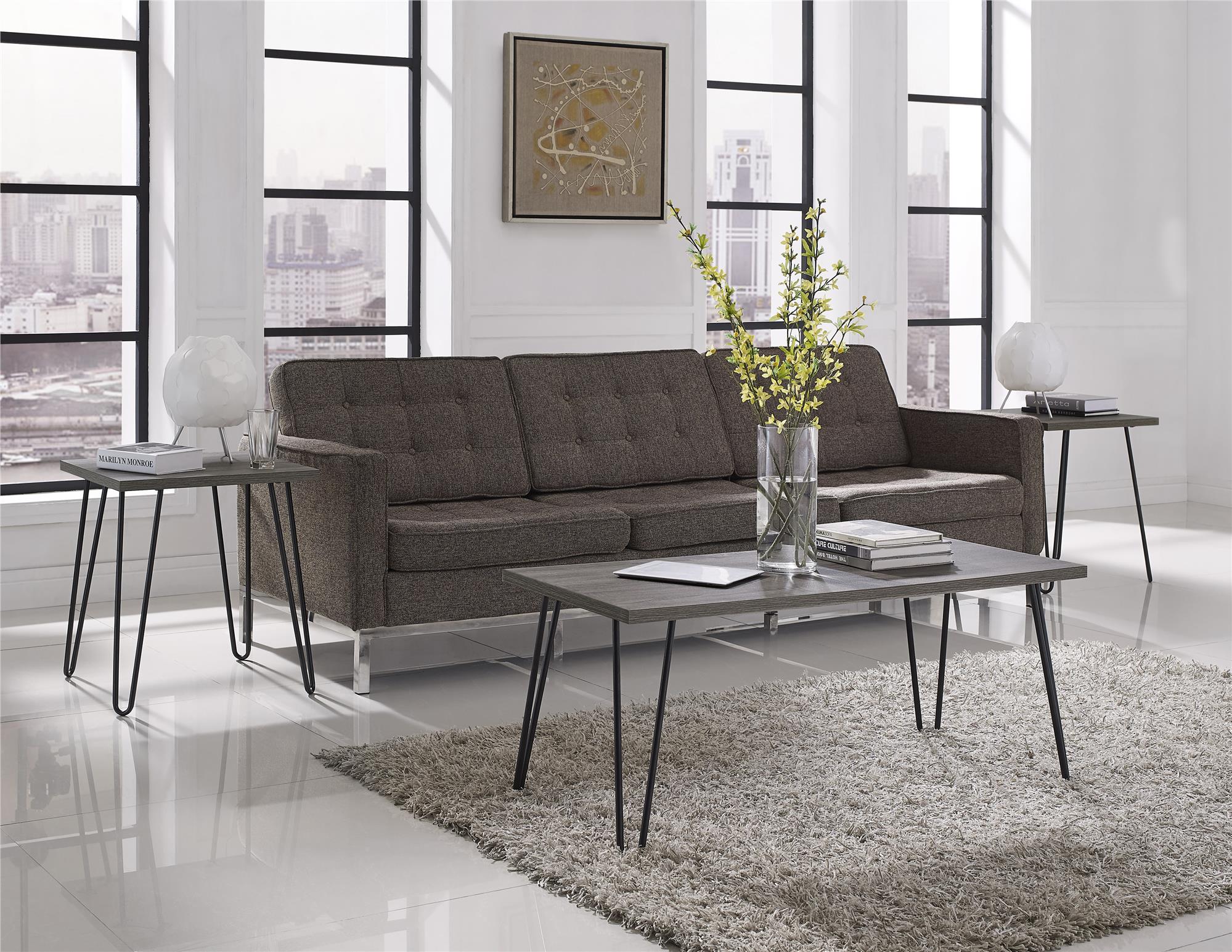 Owen Coffee Table, Grey - MASTERSTORE - 8595677158984 - Coffee Tables - 5067096PCOM - 8595677158984