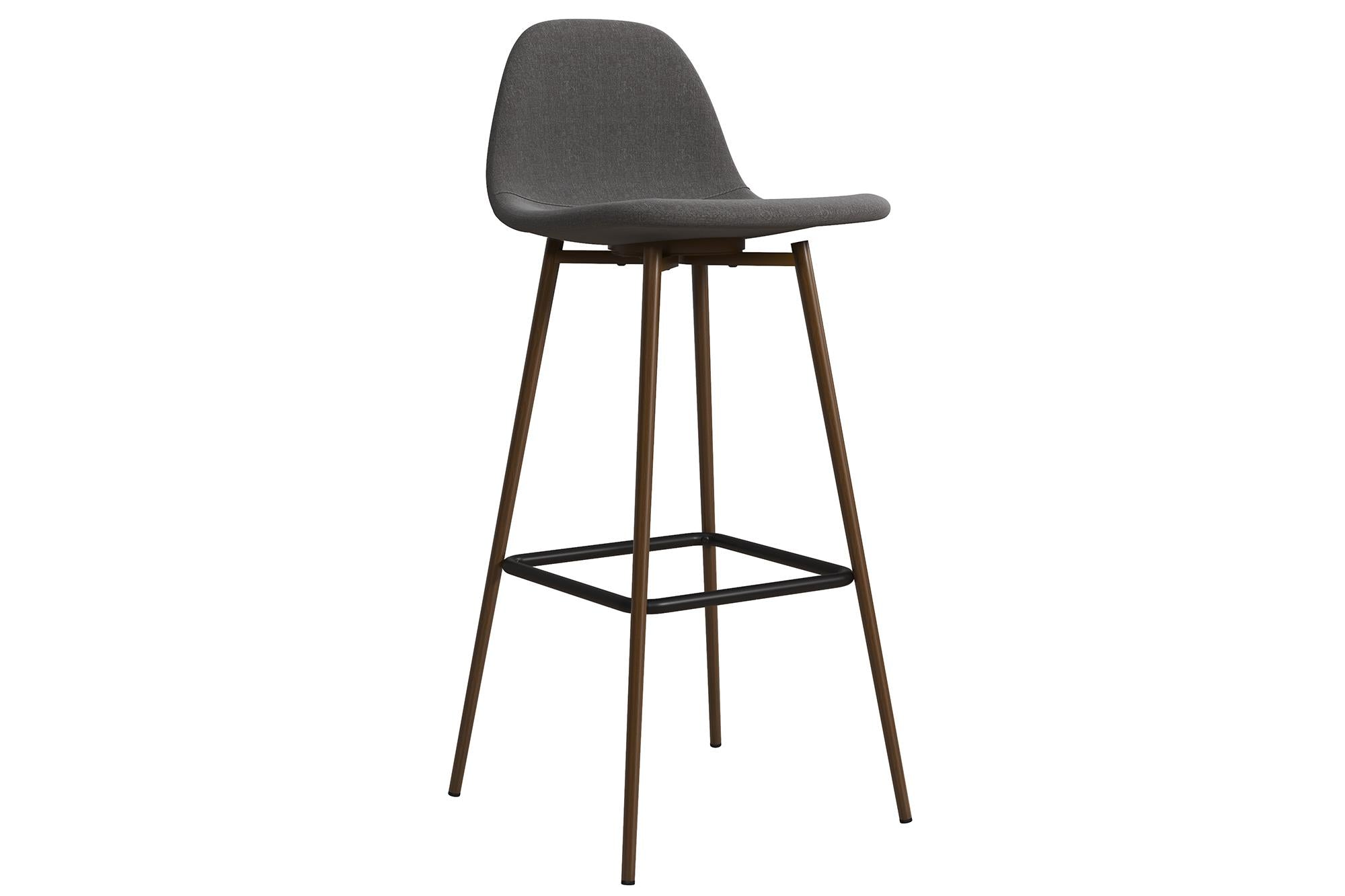 Copley Bar Stool, Grey - MASTERSTORE - 8595677159035 - Barstole - S017412T - 8595677159035