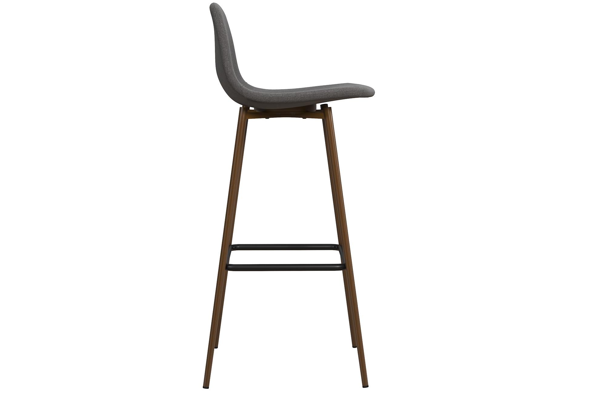 Copley Bar Stool, Grey - MASTERSTORE - 8595677159035 - Barstole - S017412T - 8595677159035