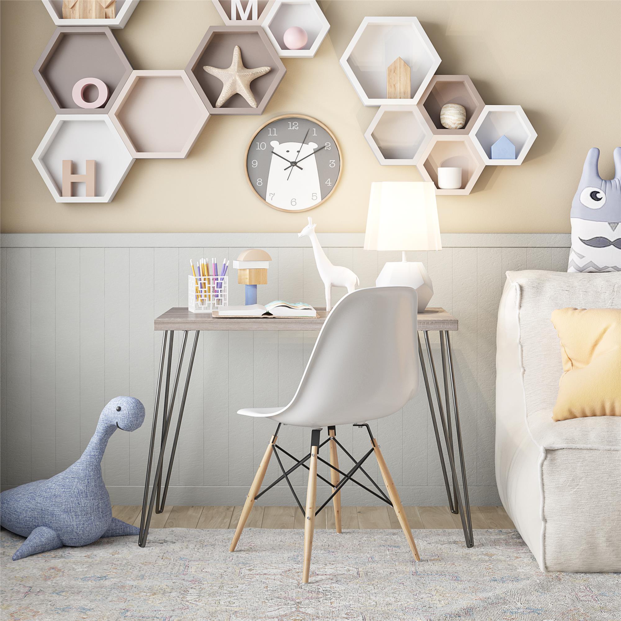 Owen Writing Desk, Grey - MASTERSTORE - 8595677159134 - Writing Desks - 9851296PCOM - 8595677159134