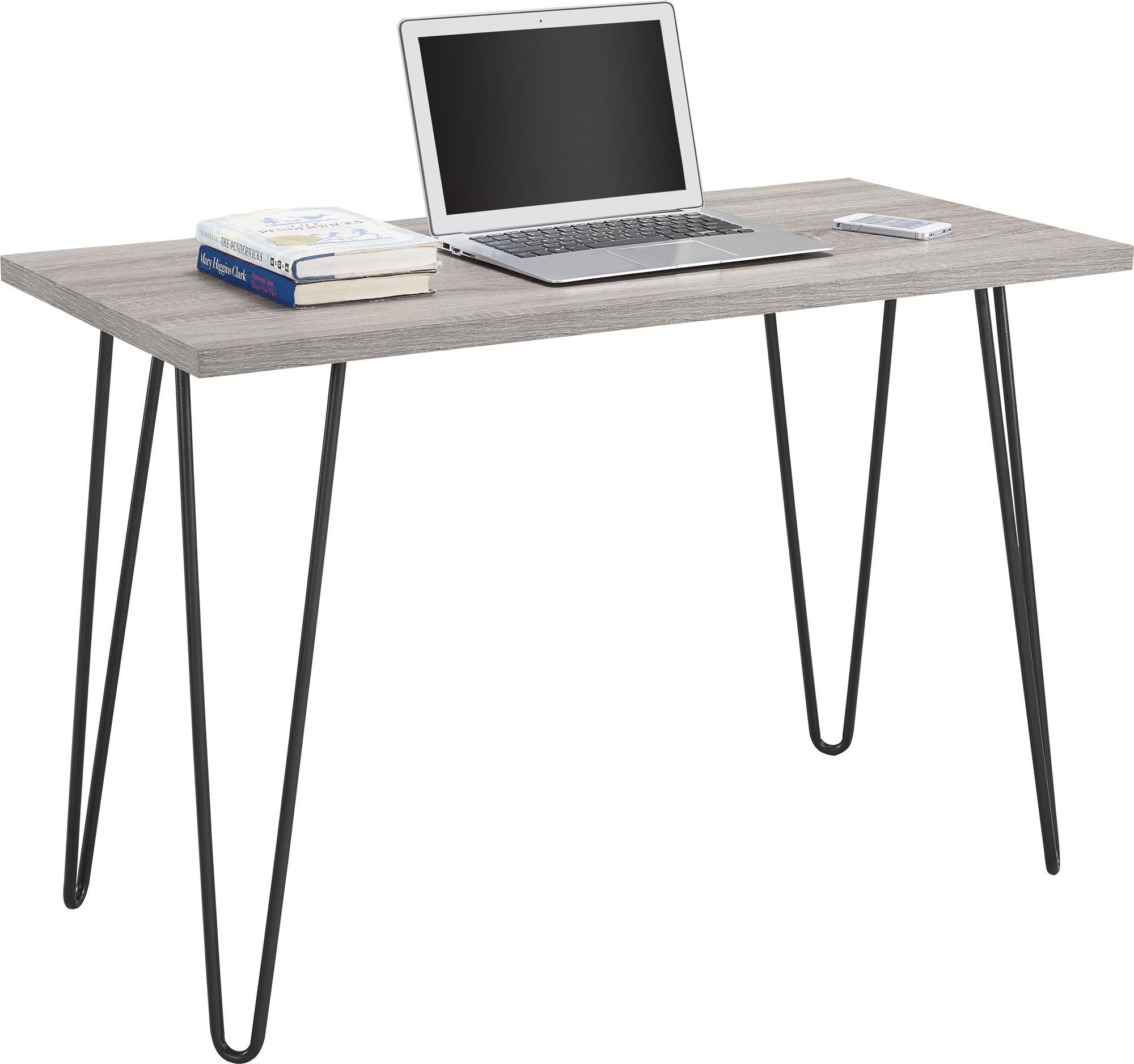 Owen skrivbord, Grå - Datorbord - Owen Writing Desk, Grey - MASTERSTORE - 8595677159134 - Writing Desks - 9851296PCOM - 8595677159134 -